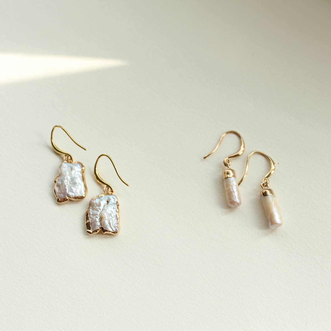 Artistic Baroque Pearl Danglers
