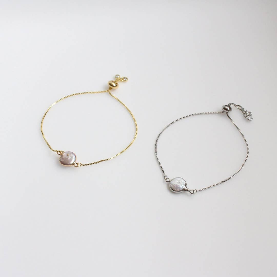 Baroque Pearl Stackable Bracelet