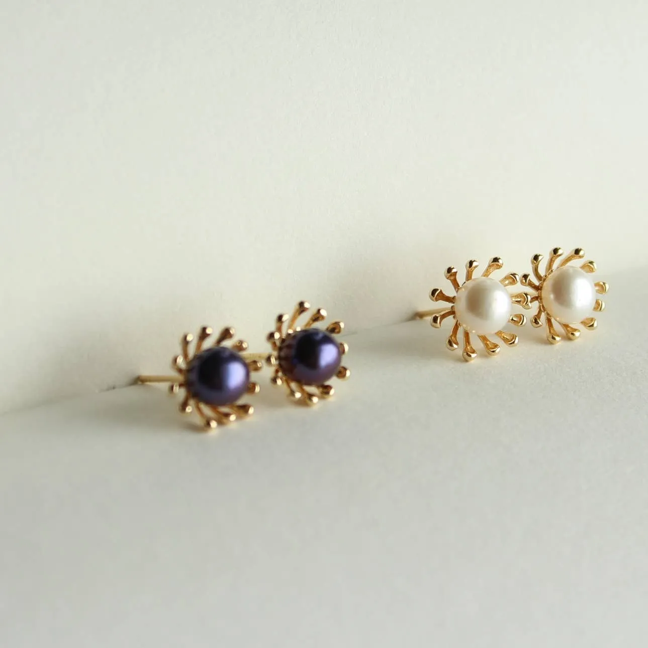 Firework Pearl Stud Earrings