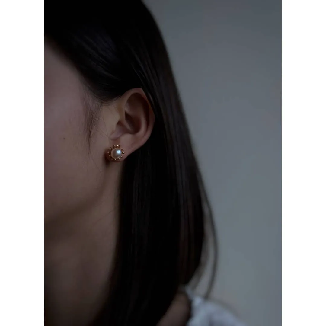 Firework Pearl Stud Earrings