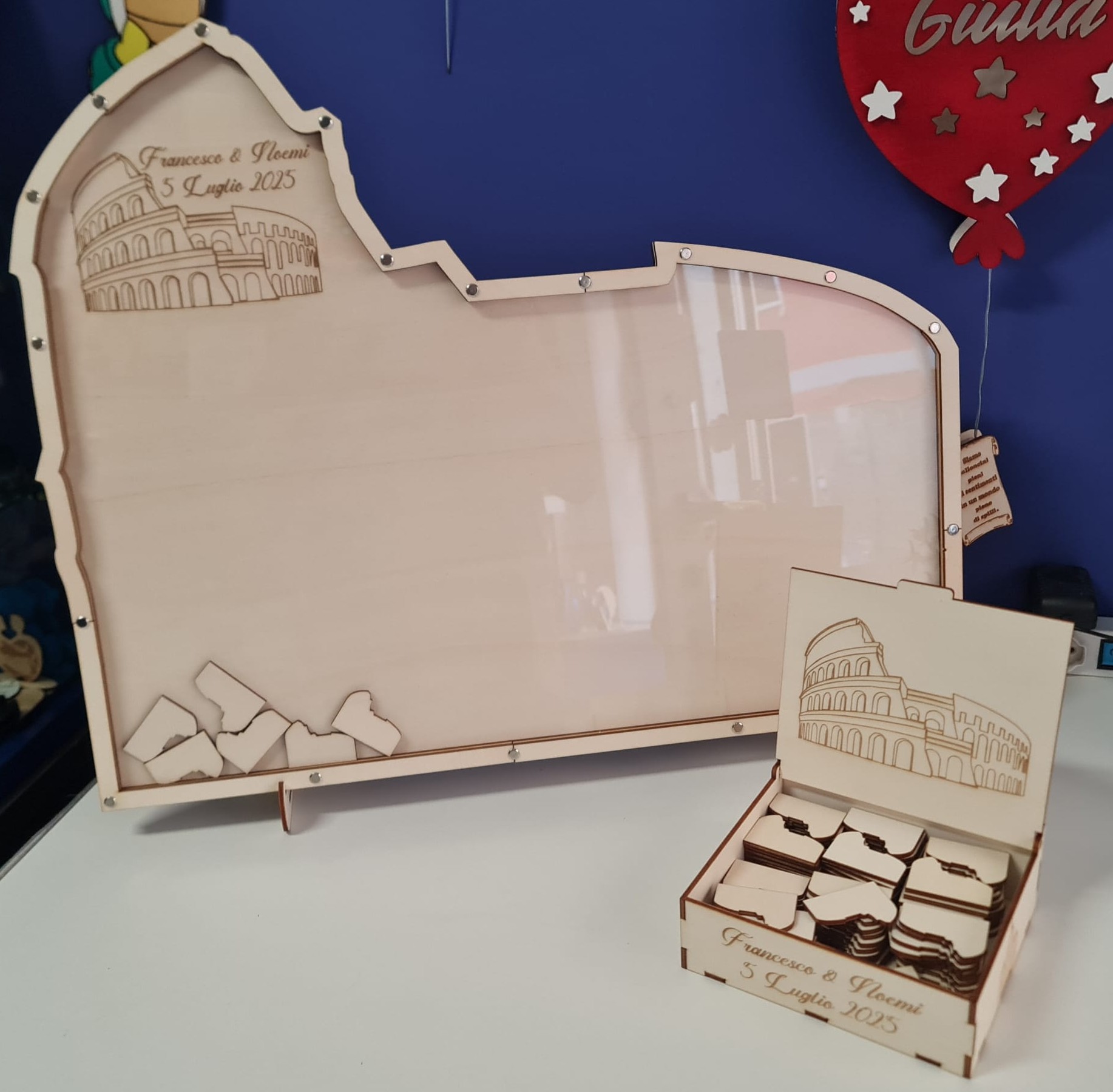 Libro sposi in legno varie misure