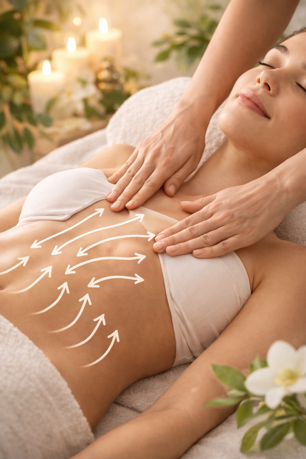 Massage drainage lymphatique