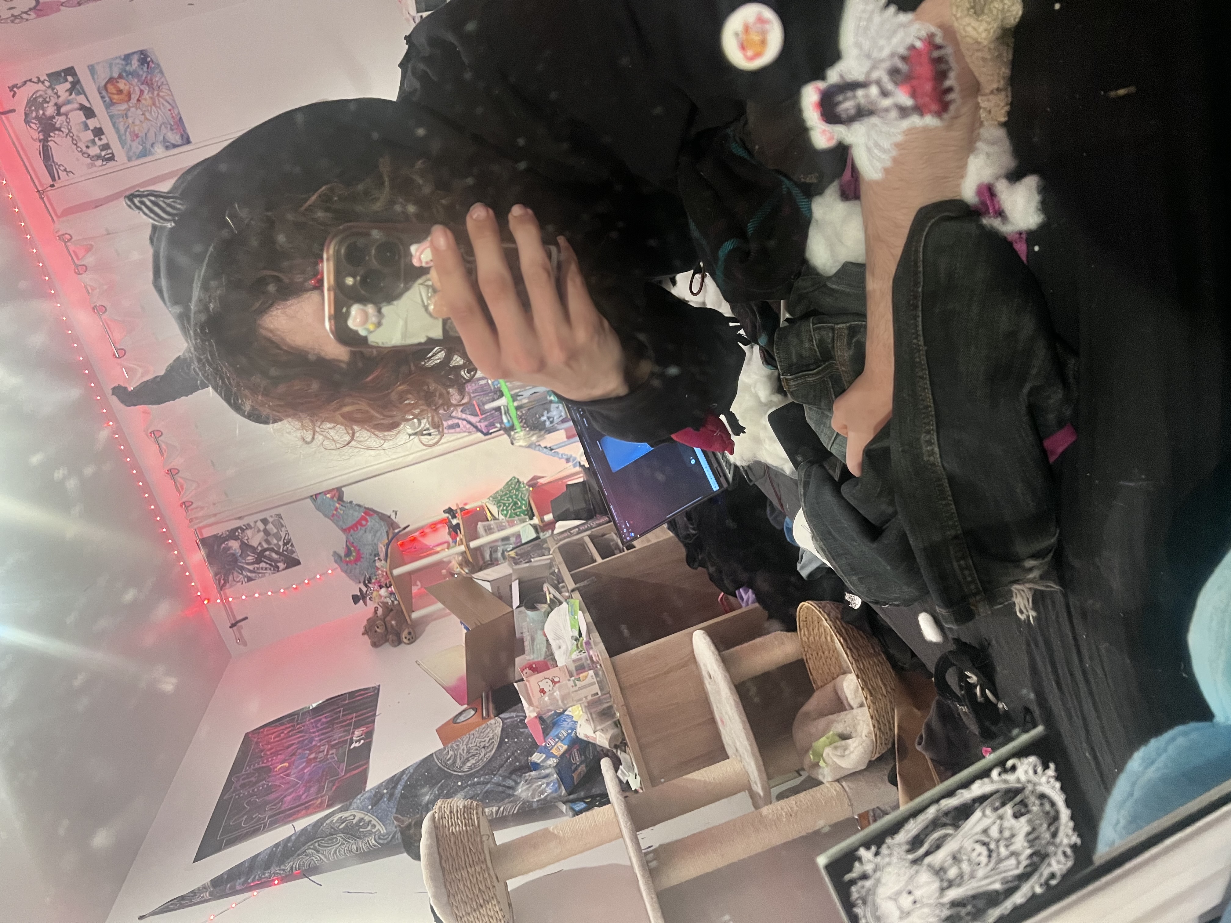 craziness demon hoodie