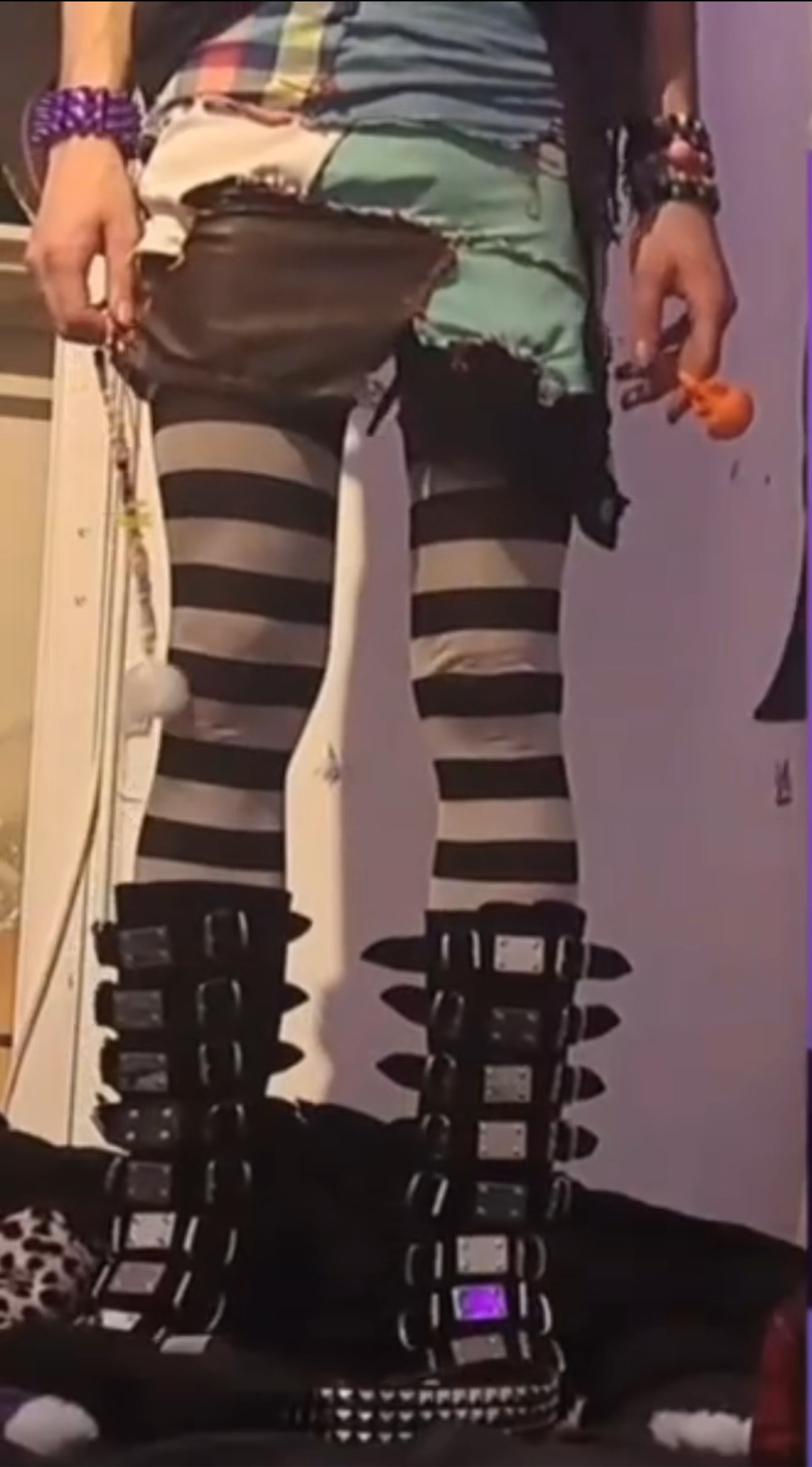 Punk craziness skirt