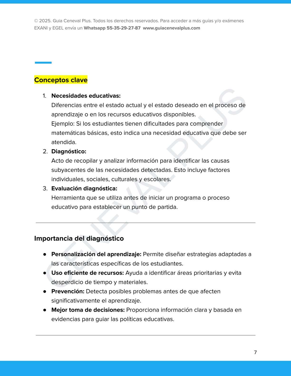 Guía Pedagogía-Ciencias de la Educación EGEL Plus EDU