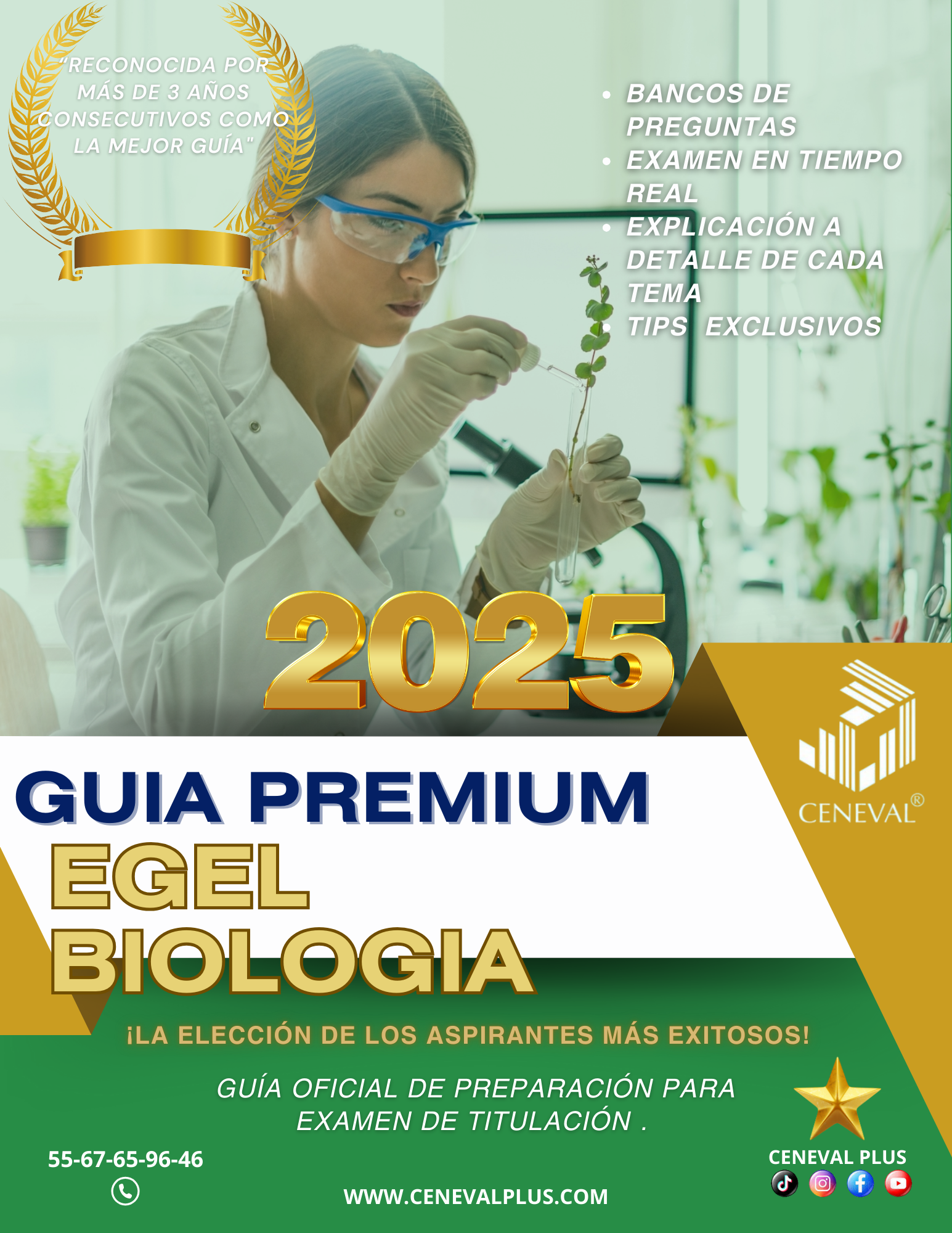 Guía Biología EGEL Plus Bio