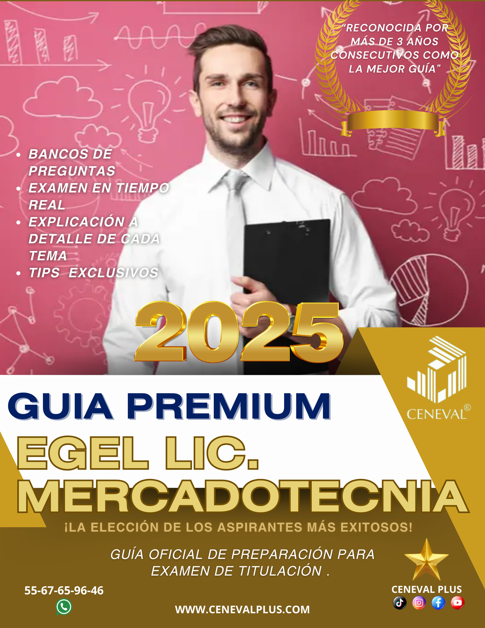 Guía Premium EGEL  Mercadotecnia 2025