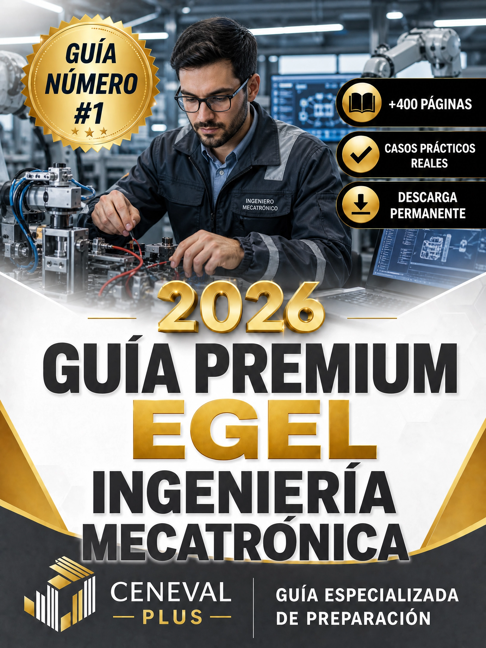 Guía Premium EGEL Ing. Mecatrónica 2026 + EXAMEN REAL 