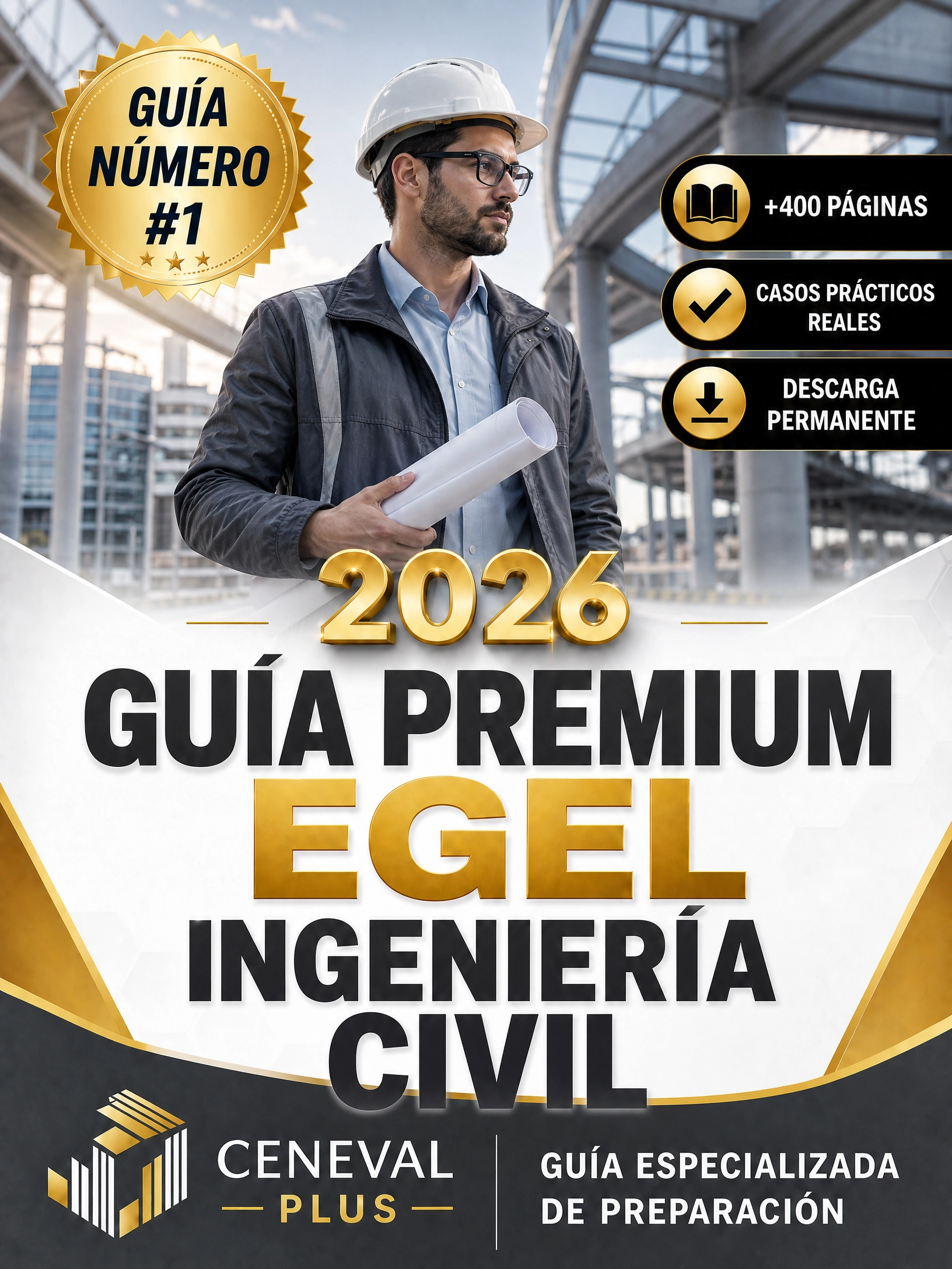 Guía Premium EGEL Ing. Civil 2026 + EXAMEN REAL 