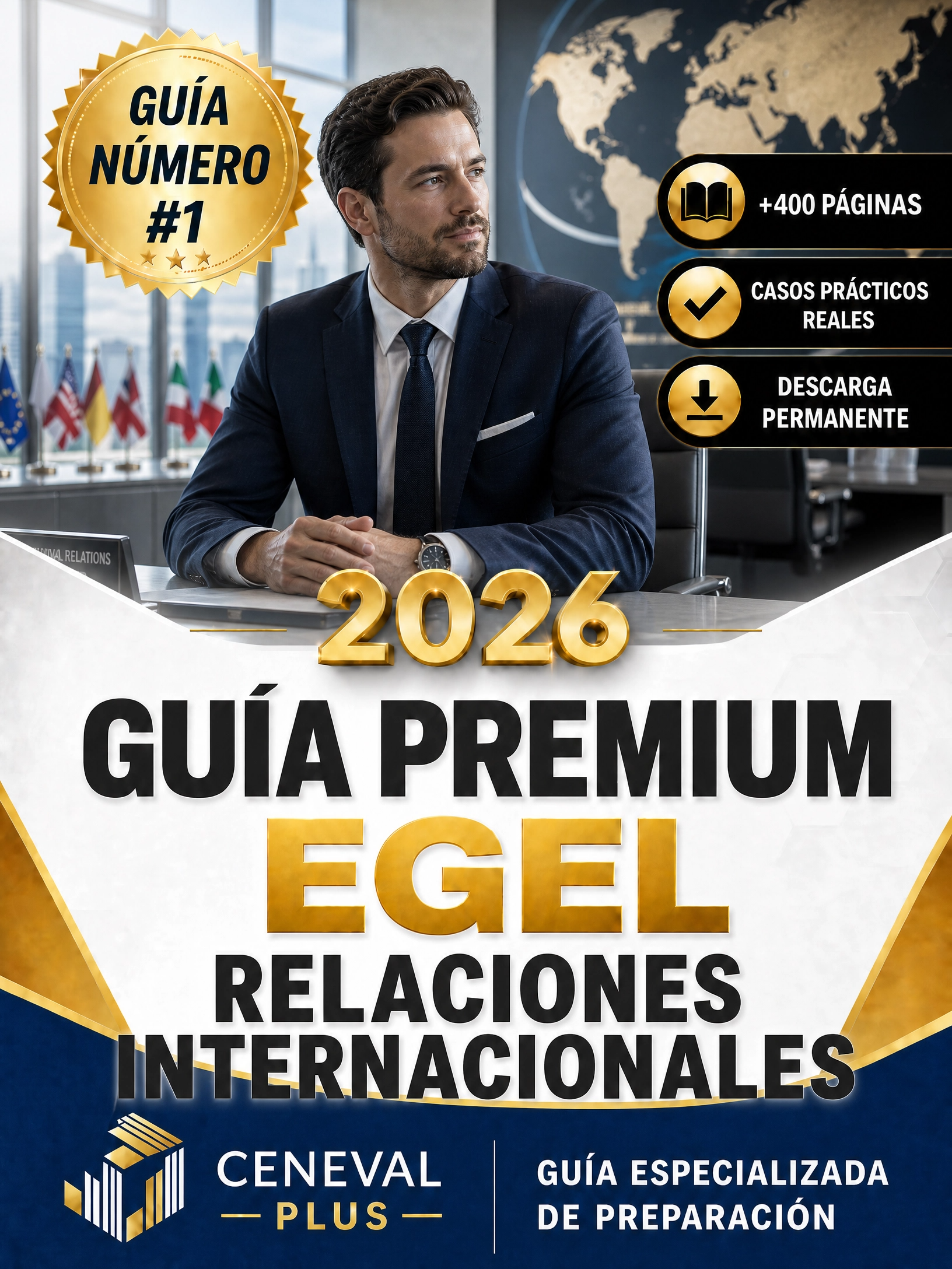 Guía Premium EGEL Relaciones Internacionales + EXAMEN REAL
