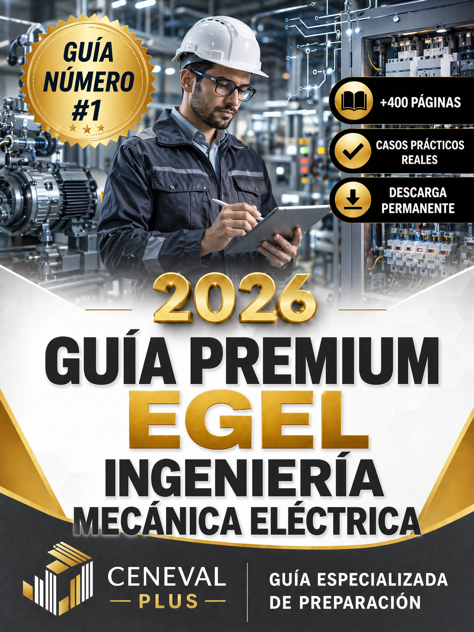 Guía Premium EGEL Ing. Mecánica Eléctrica 2026 + EXAMEN REAL
