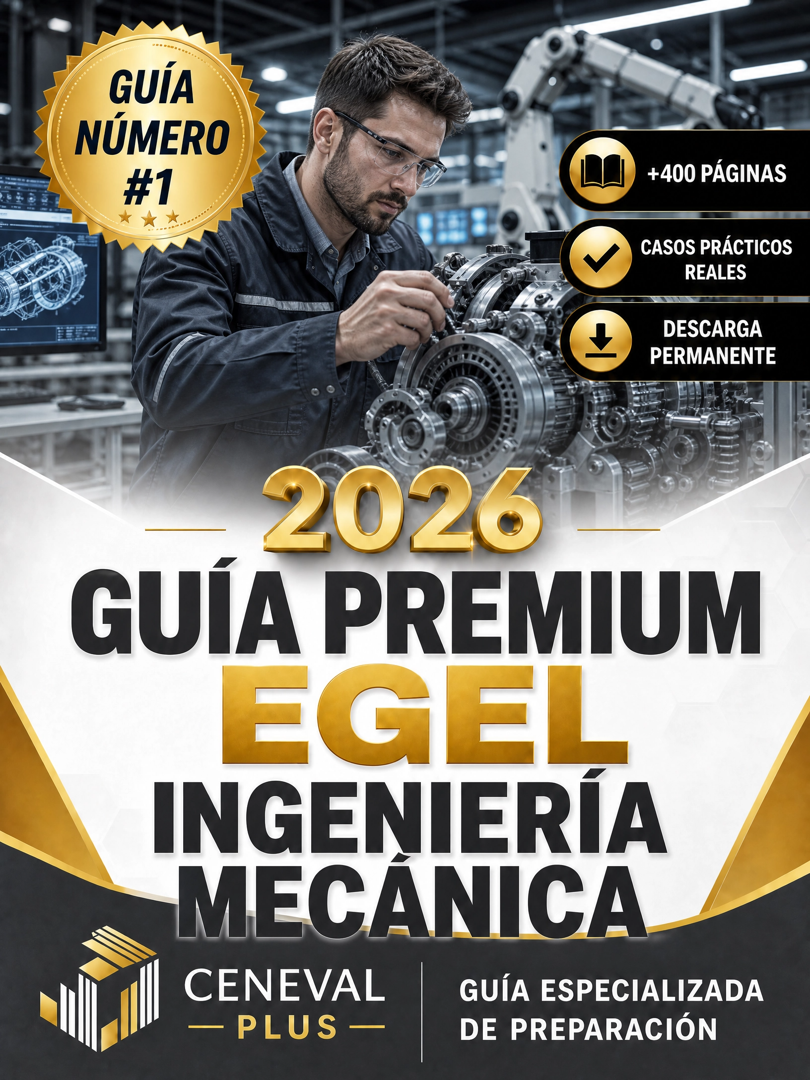 Guía Premium EGEL Ing. Mecánica 2026 + EXAMEN REAL 