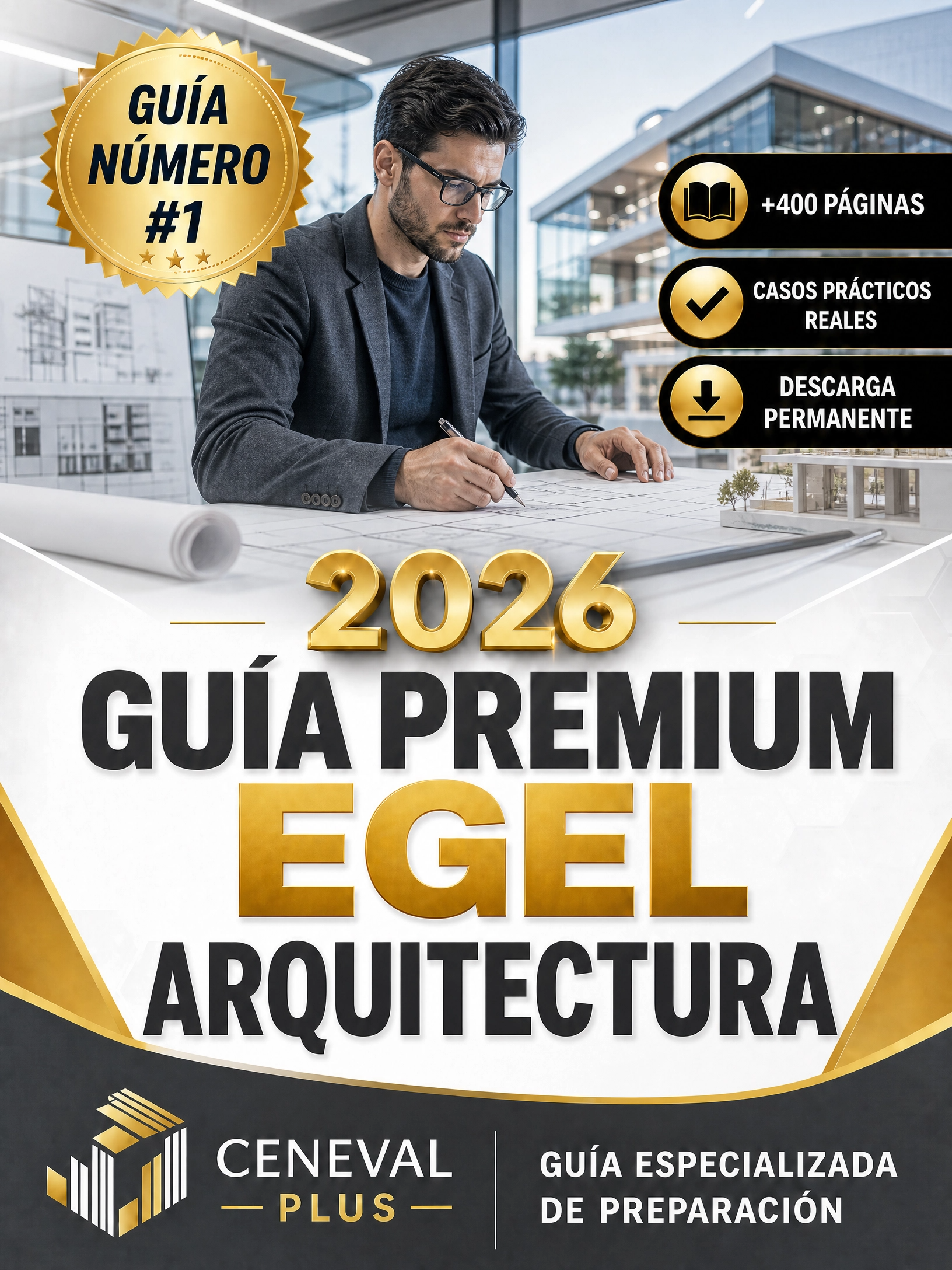 Guía Premium EGEL Arquitectura 2026 + EXAMEN REAL 