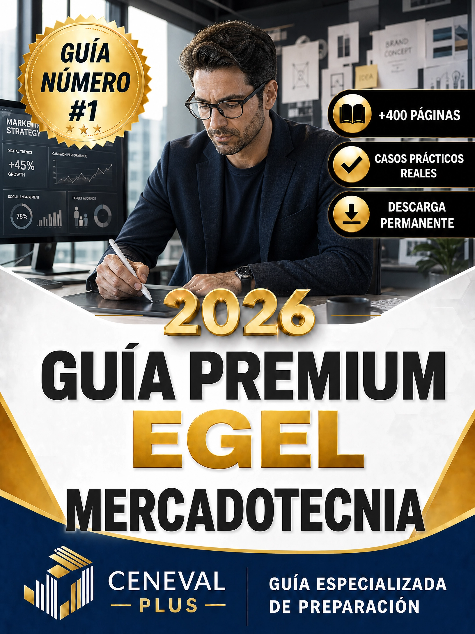 Guía Premium EGEL  Mercadotecnia 2026 + EXAMEN REAL