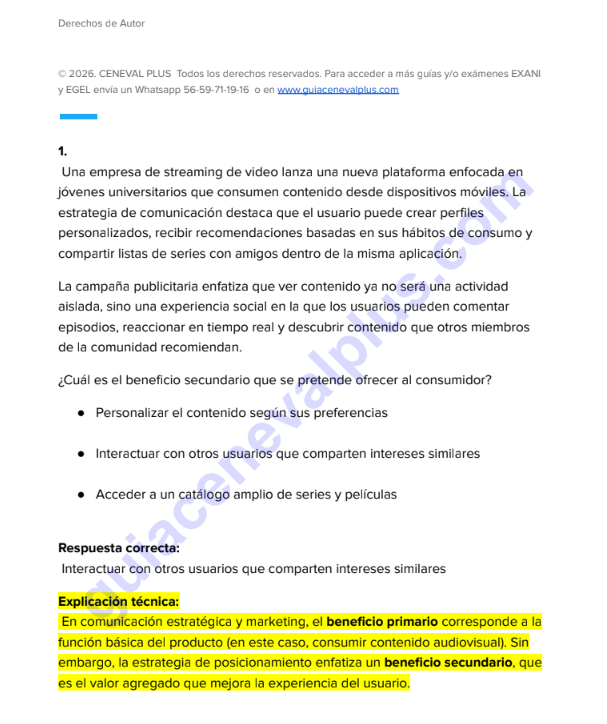 Guía Premium EGEL Lic. Ciencias de la Comunicación 2026 + EXAMEN REAL 