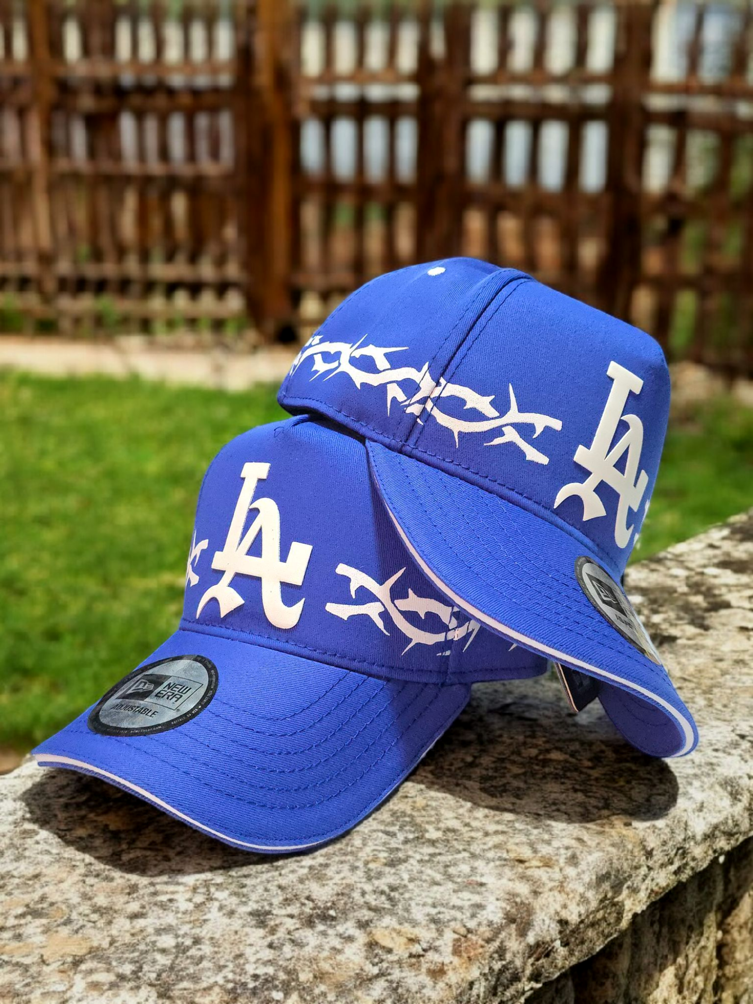 Gorras azules LA