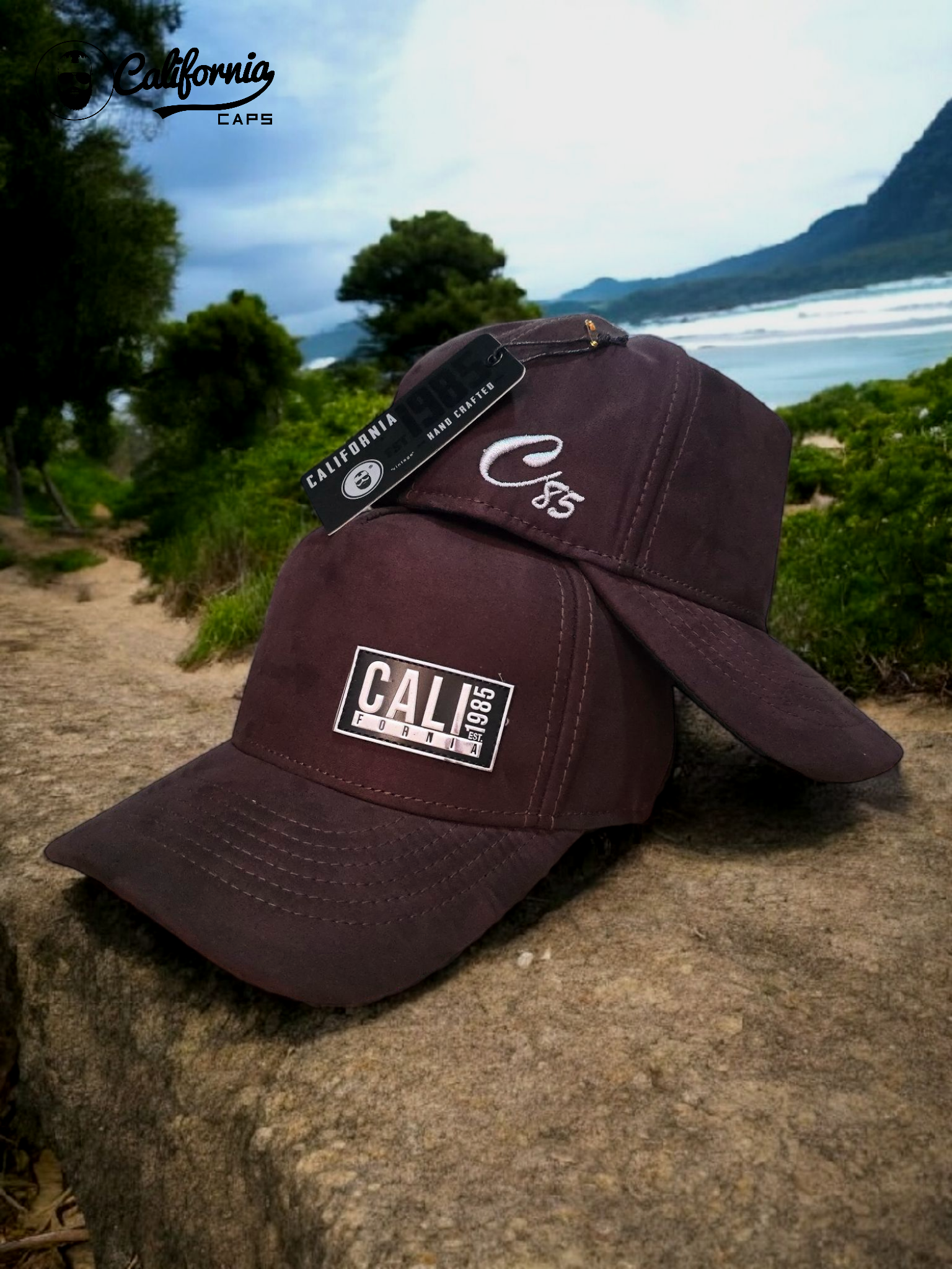 Gorra de California Marrón 
