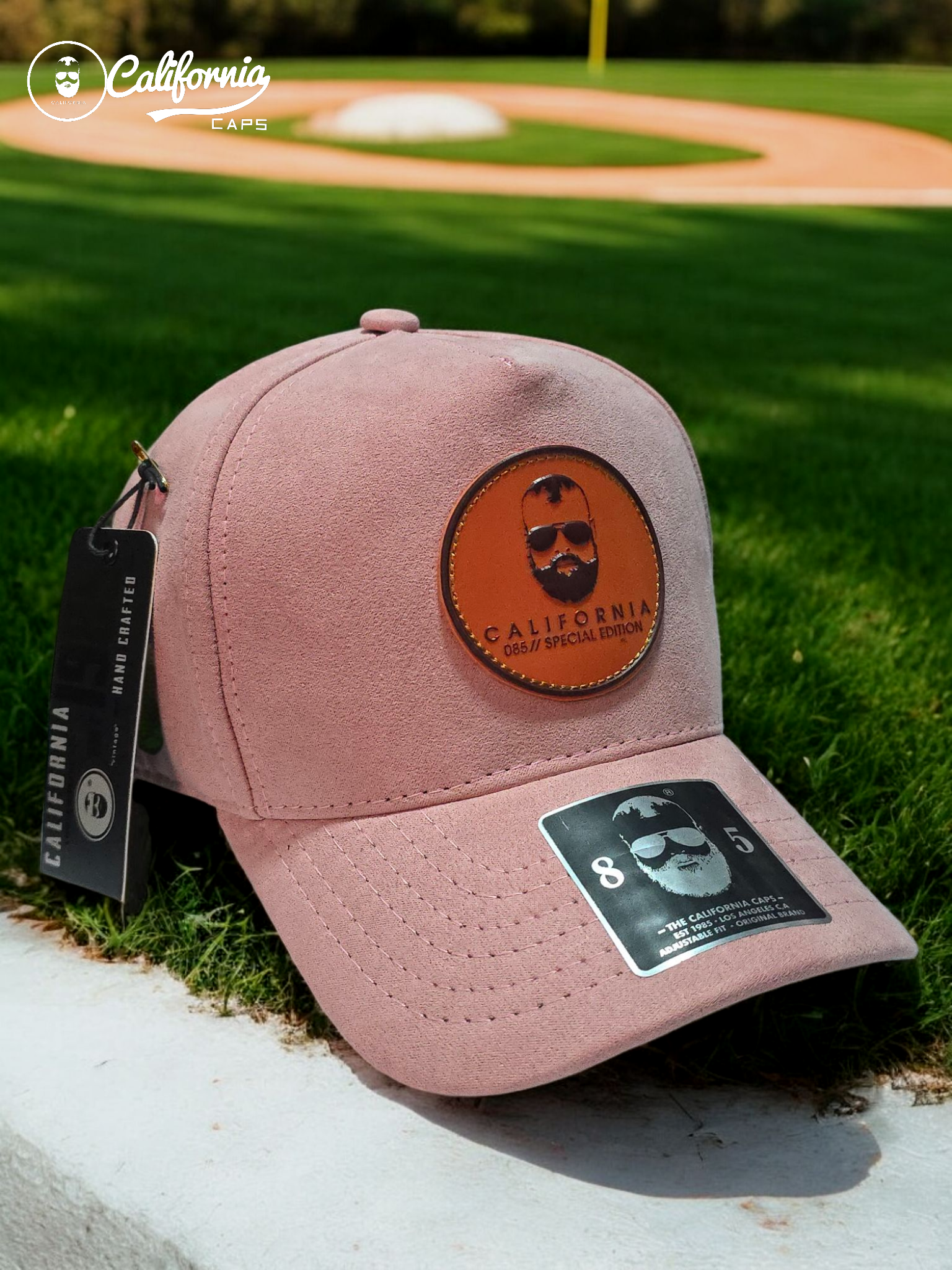Gorra rosa
