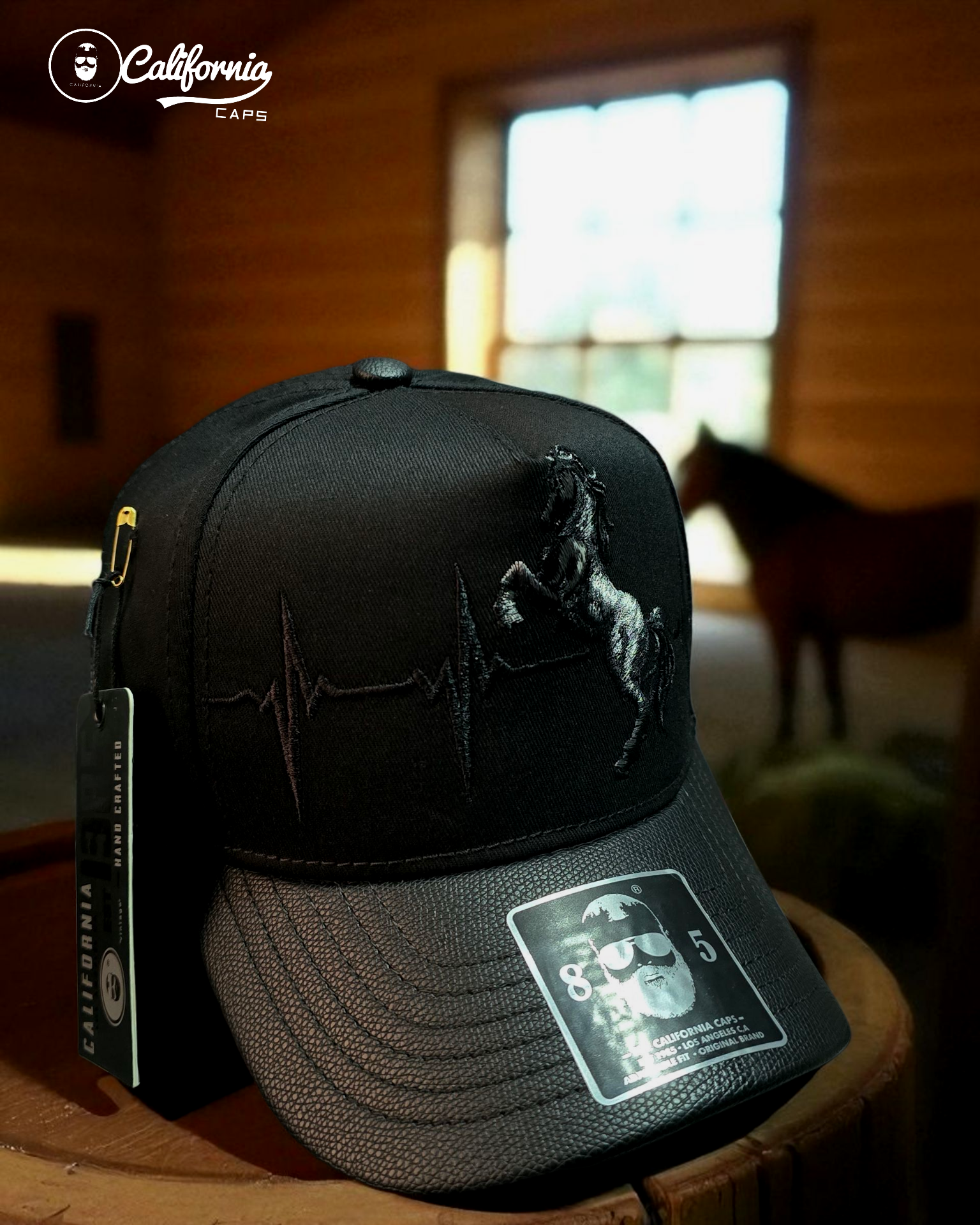 Gorra California Caps de caballo