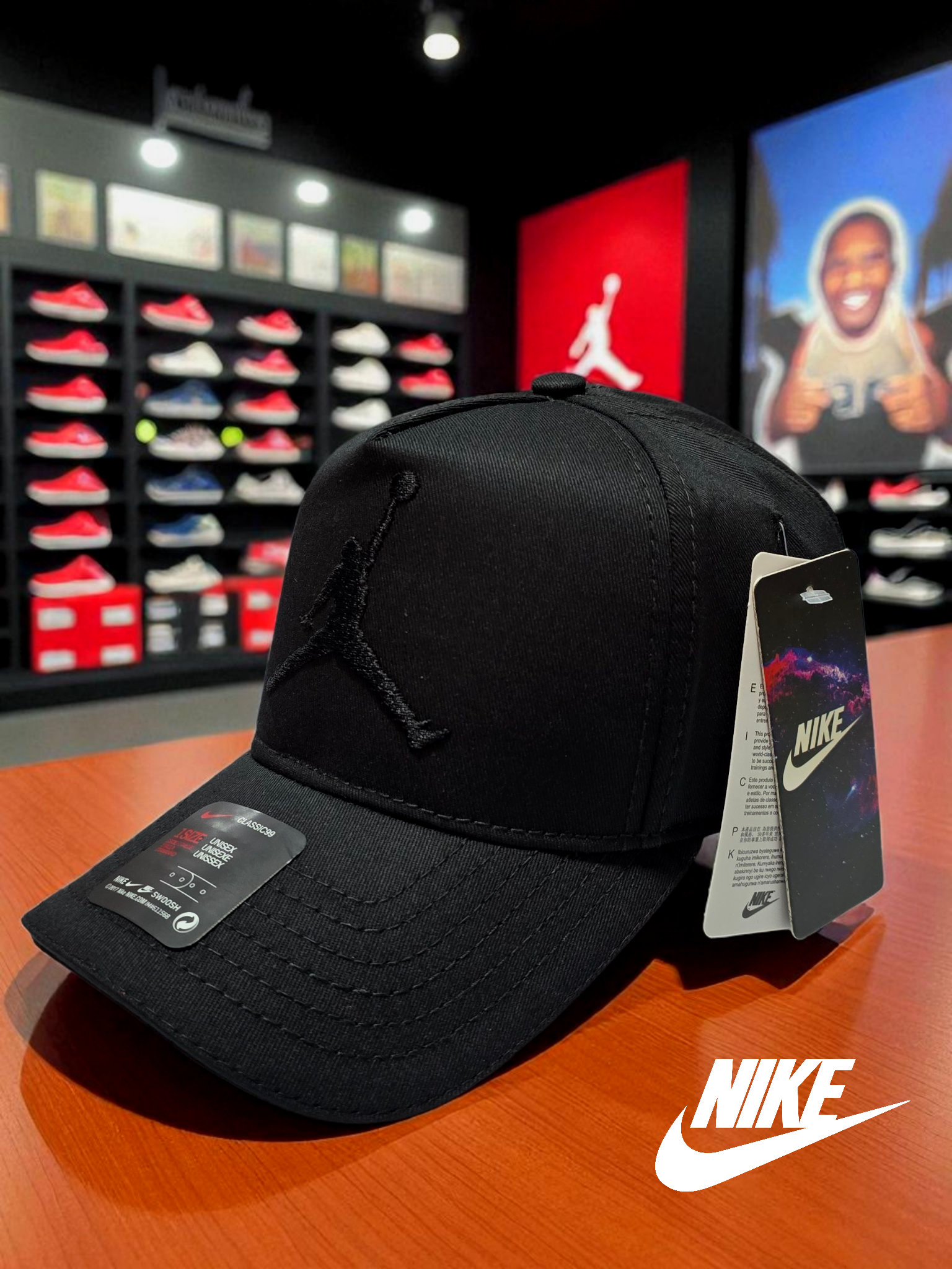 Gorra Jordan negra