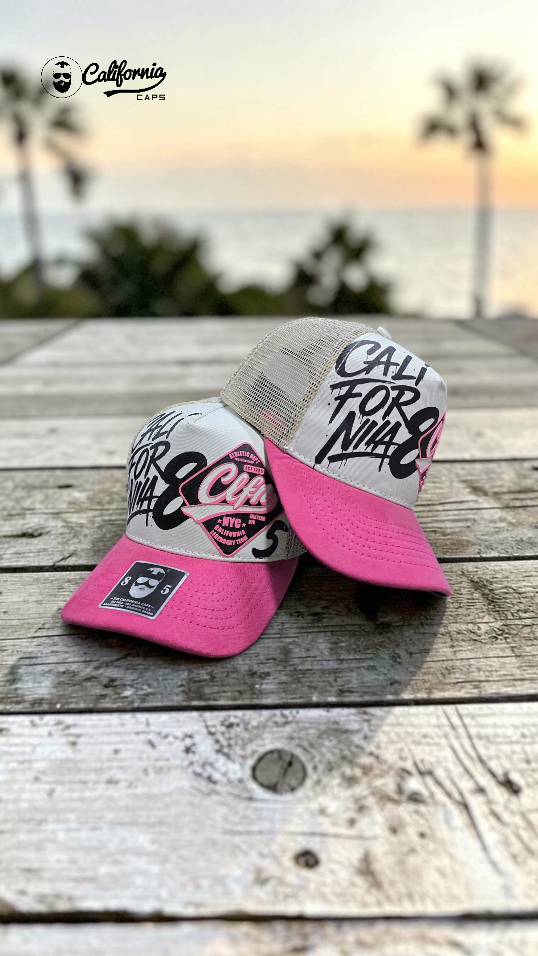 Gorra California Pink