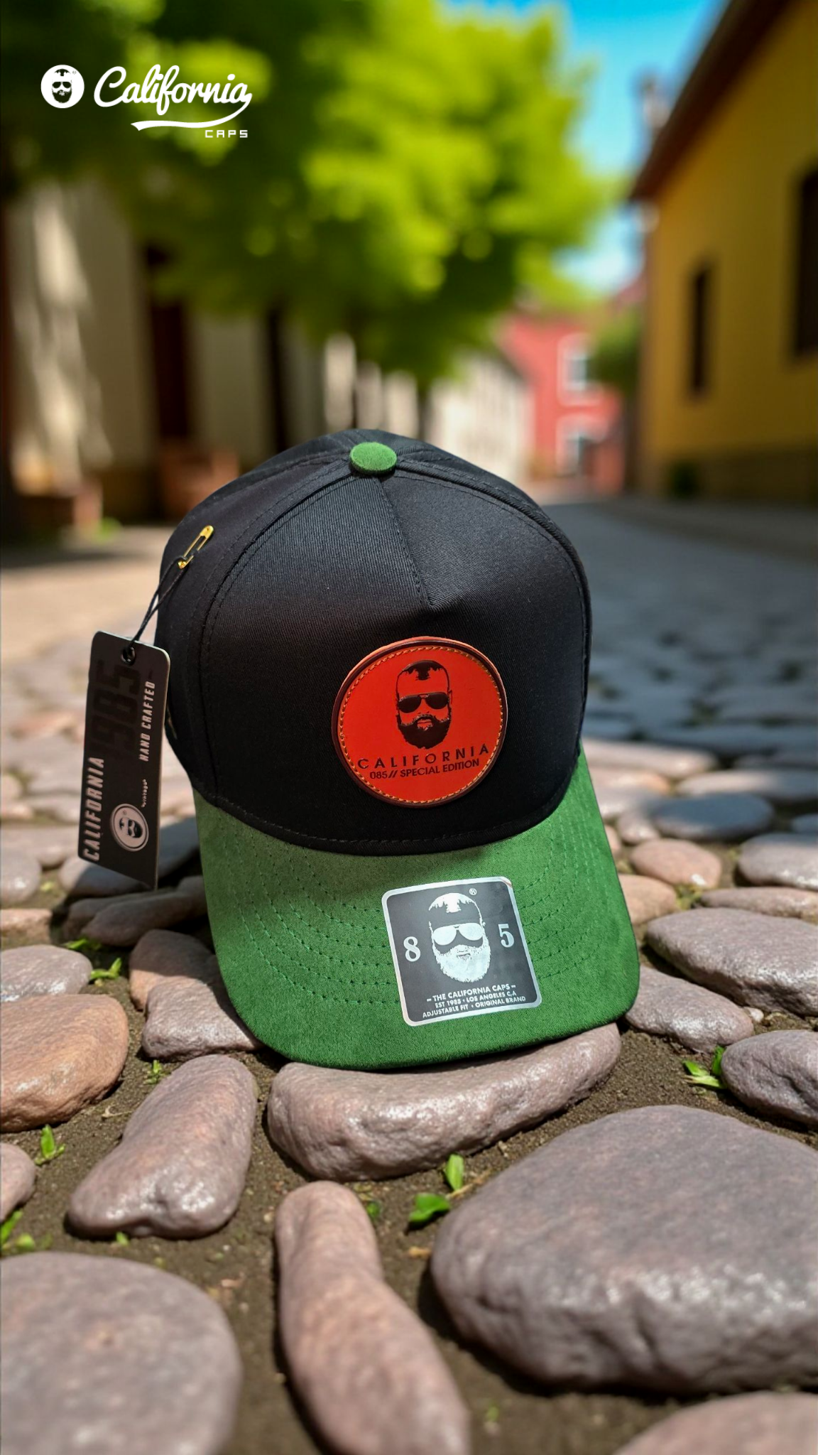 Gorra California estilo urbano