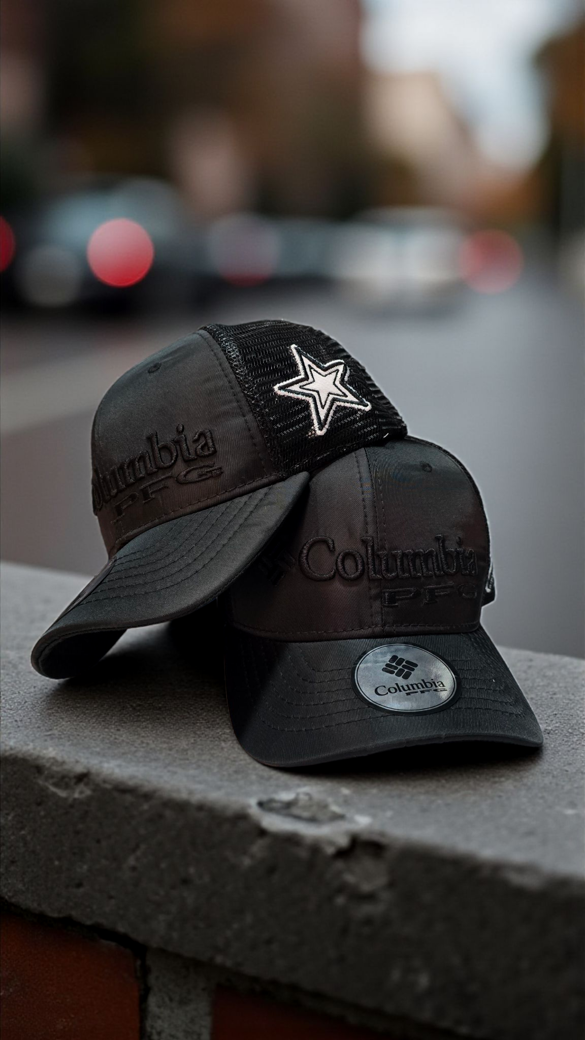 Gorra Columbia negra