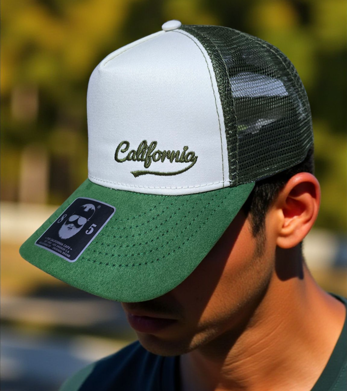Gorra estilo camionero