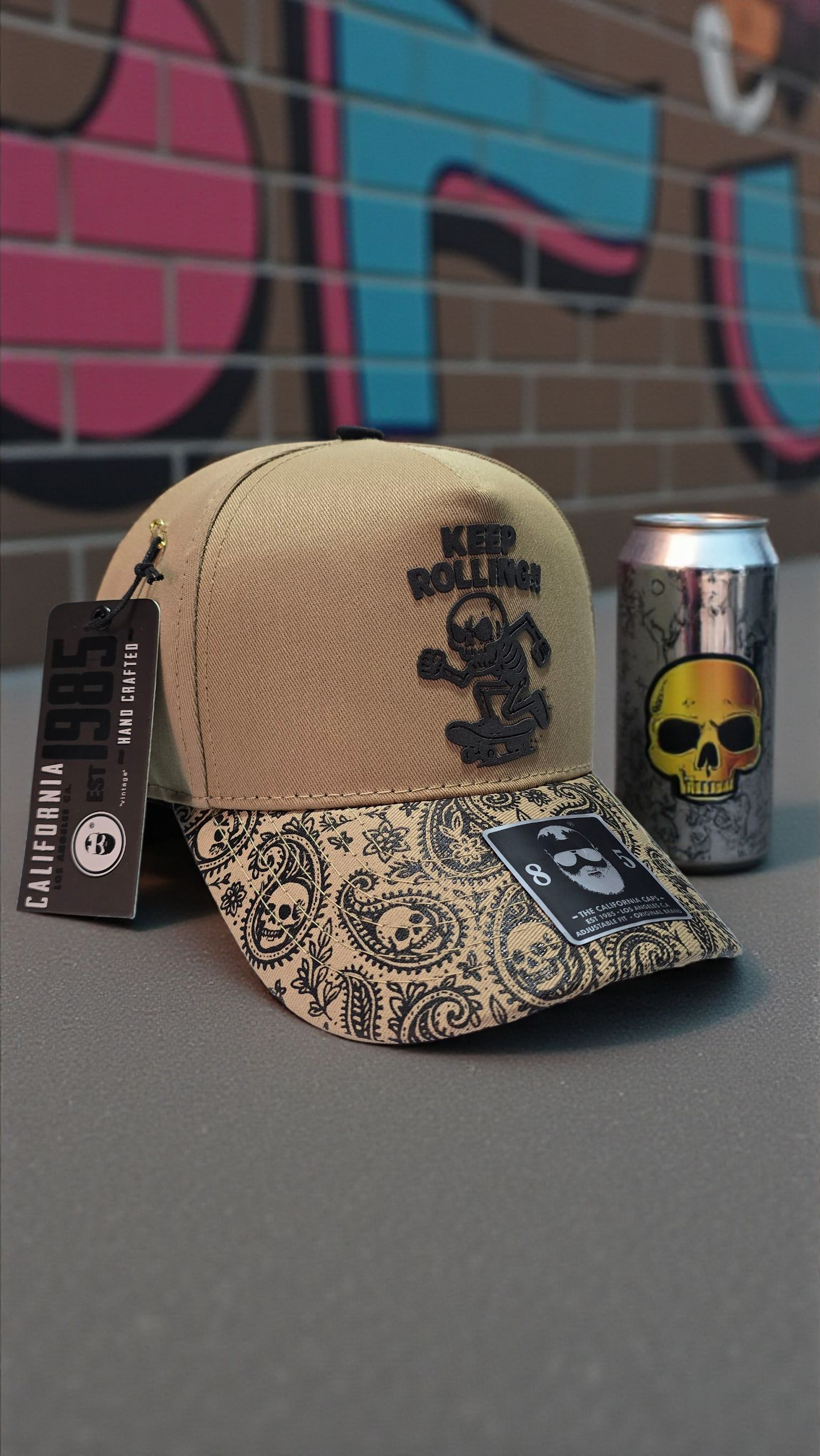Gorra 'Keep Rolling'