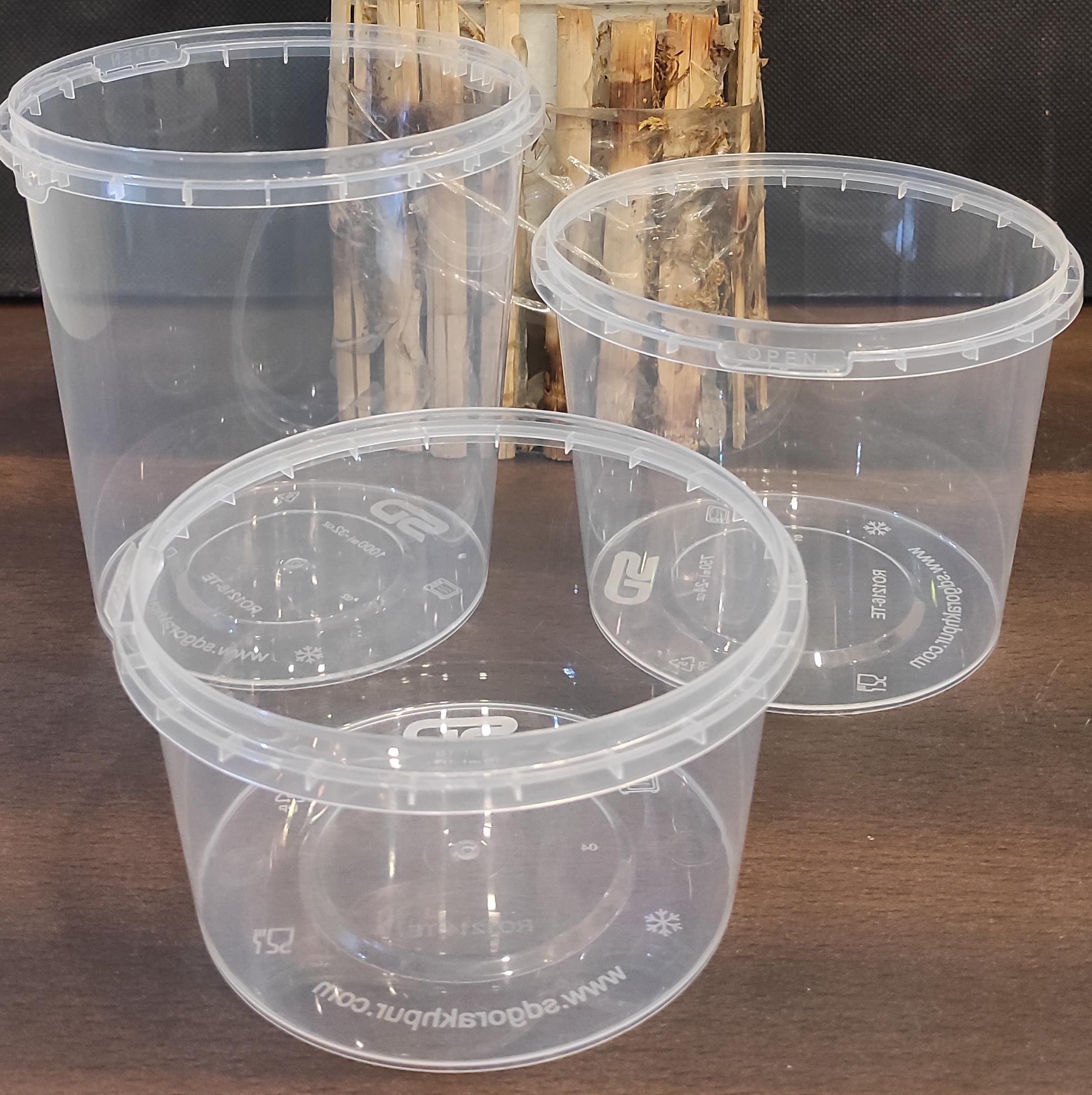 Durable Plastic Food Containers