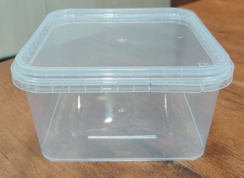 Clear Plastic Storage Container