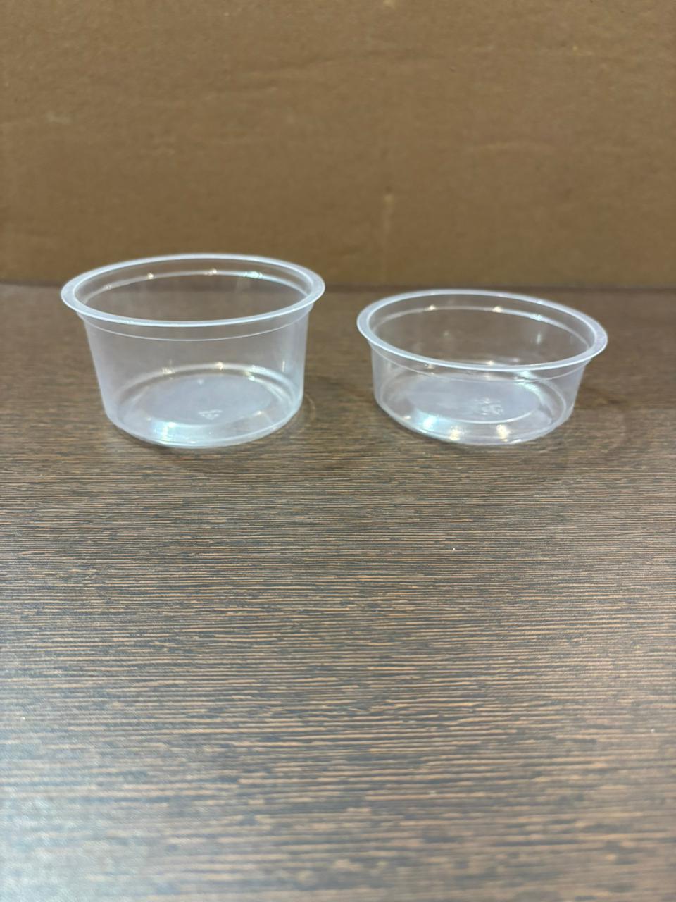 Plastic  Cups 95 dia 110ml/200ML