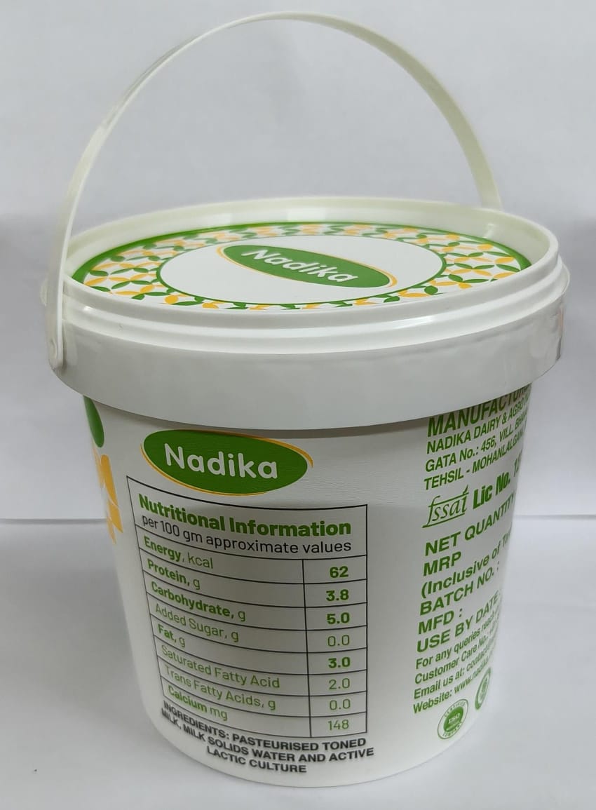 Nadika Pasteurized Toned Dahi