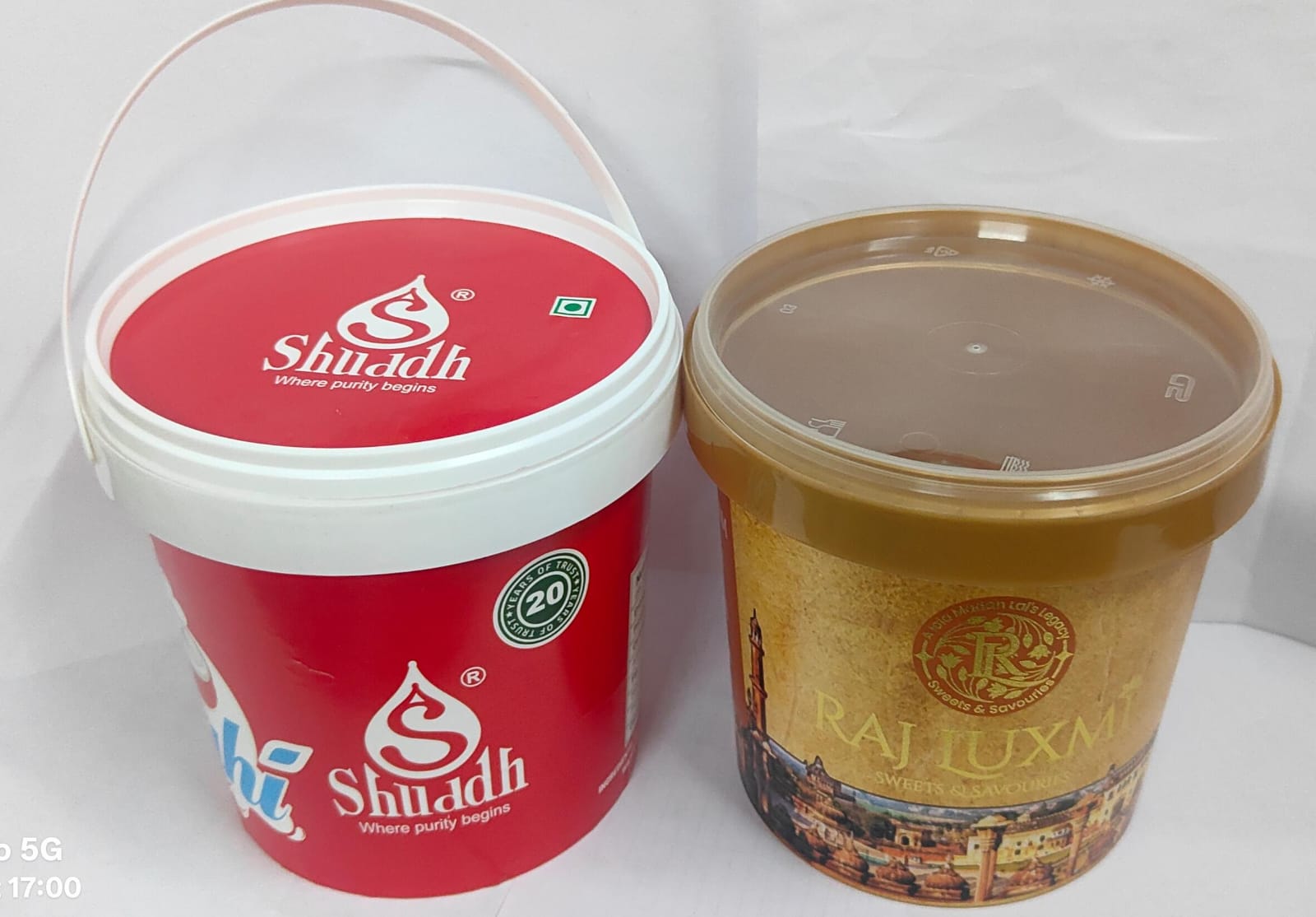 Plastic Storage Buckets