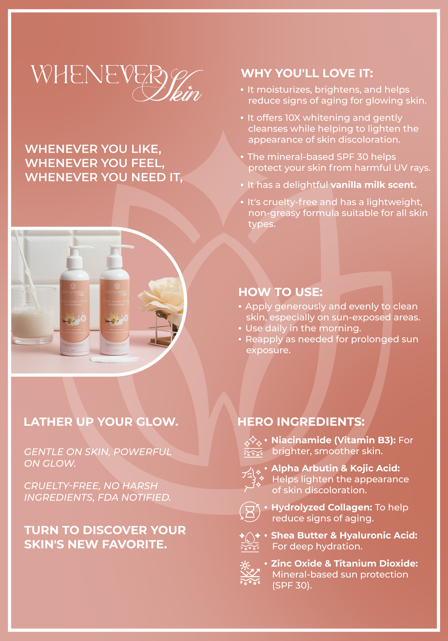 Whenever Skin Ultra Glow Lotion
