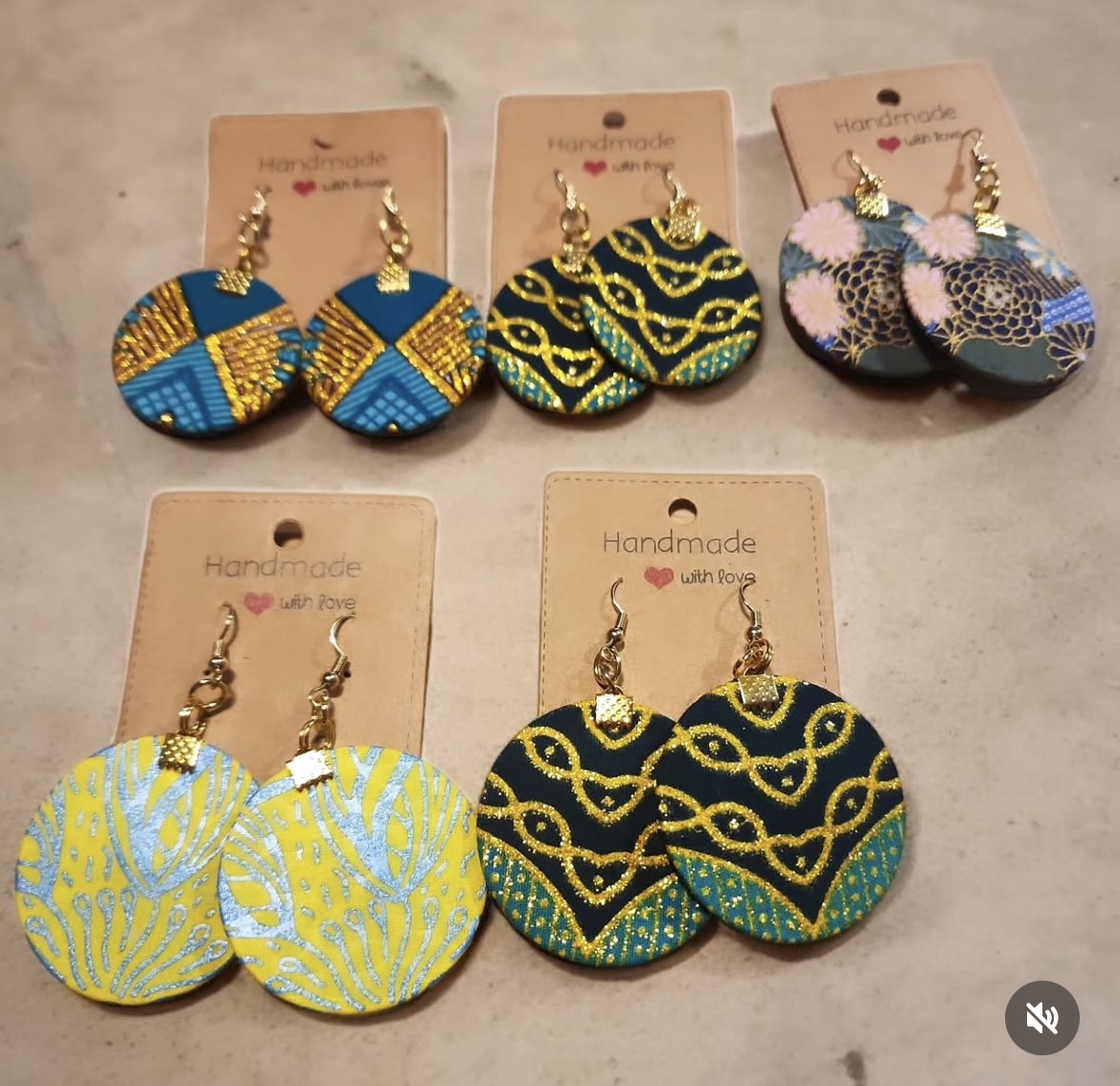 Handcrafted Joyful Earrings