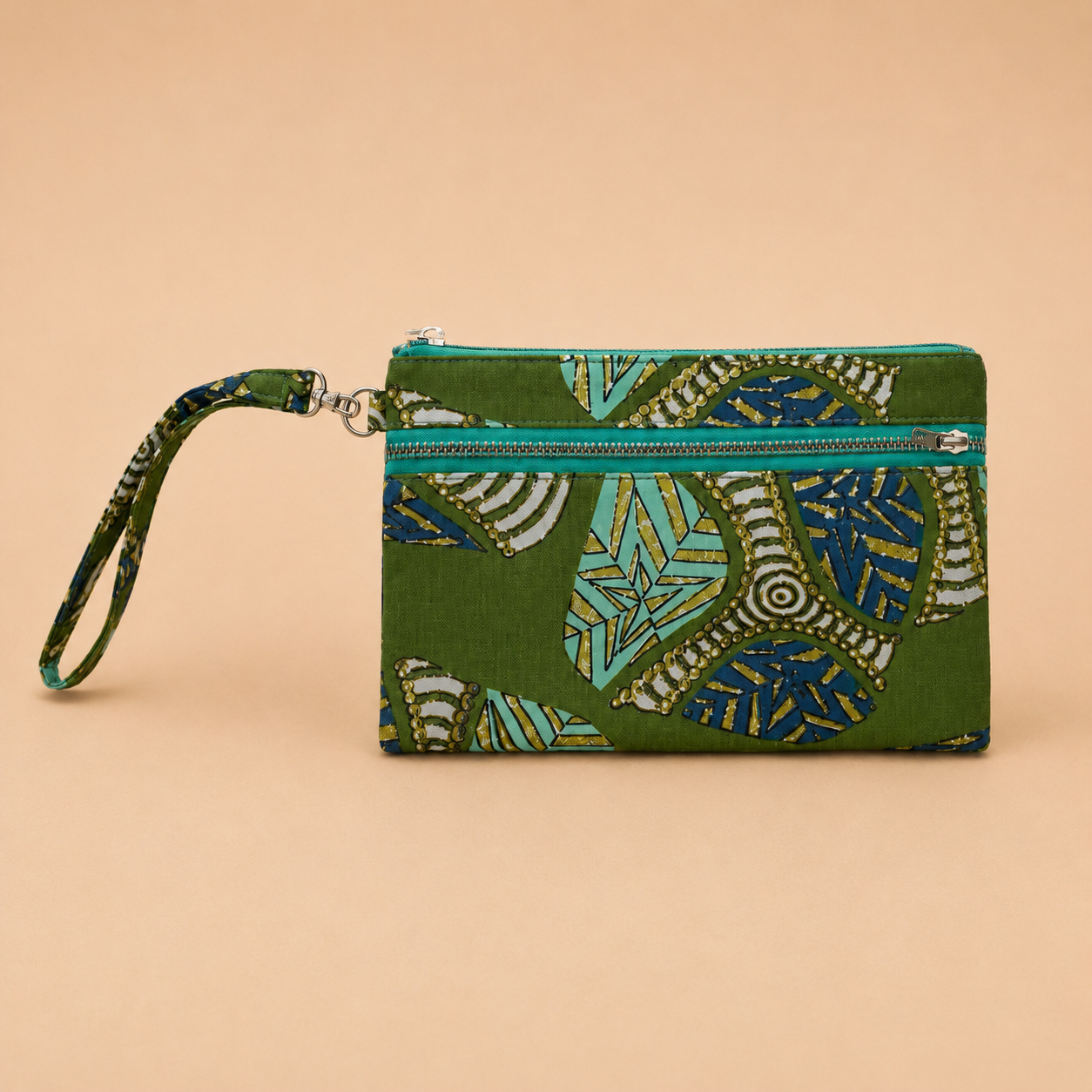Double zip pouch
