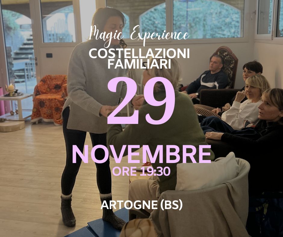 COSTELLAZIONI FAMILIARI 29 NOVEMBRE