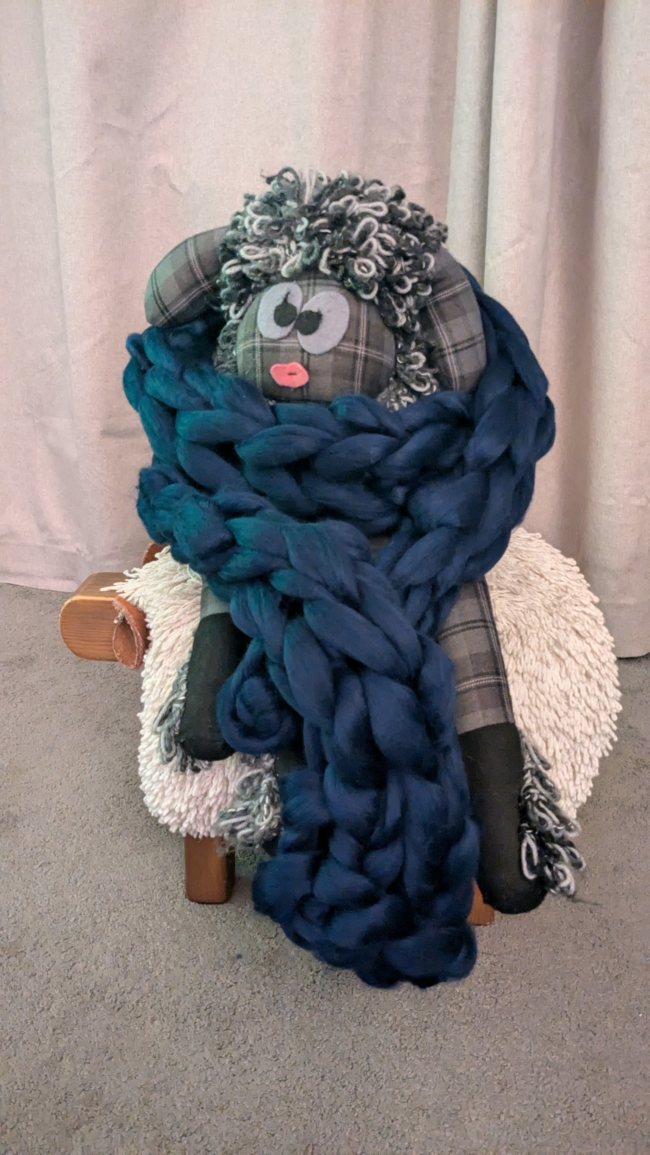 Arm Knitted Scarves