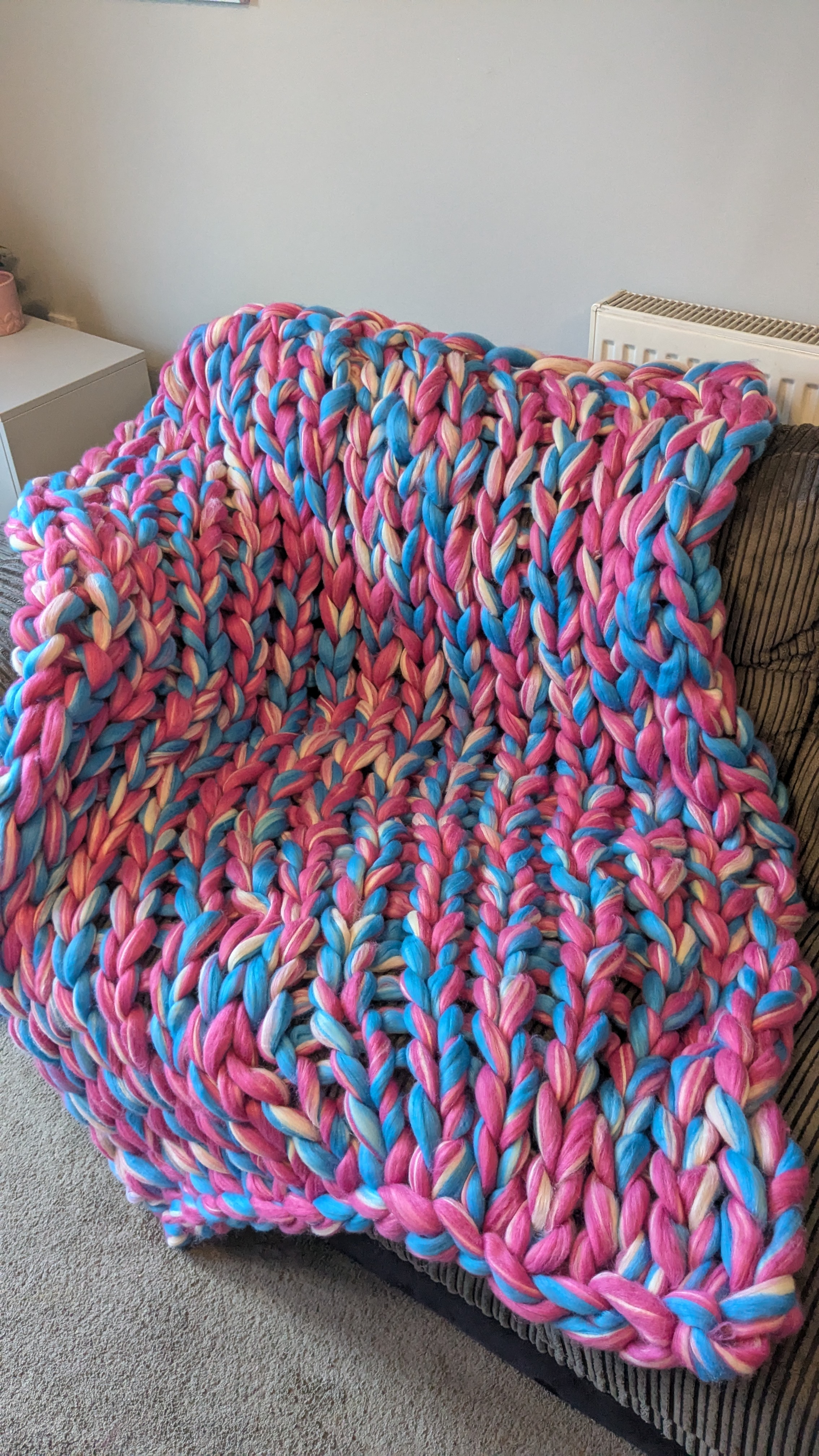 Chunky Wool Blanket