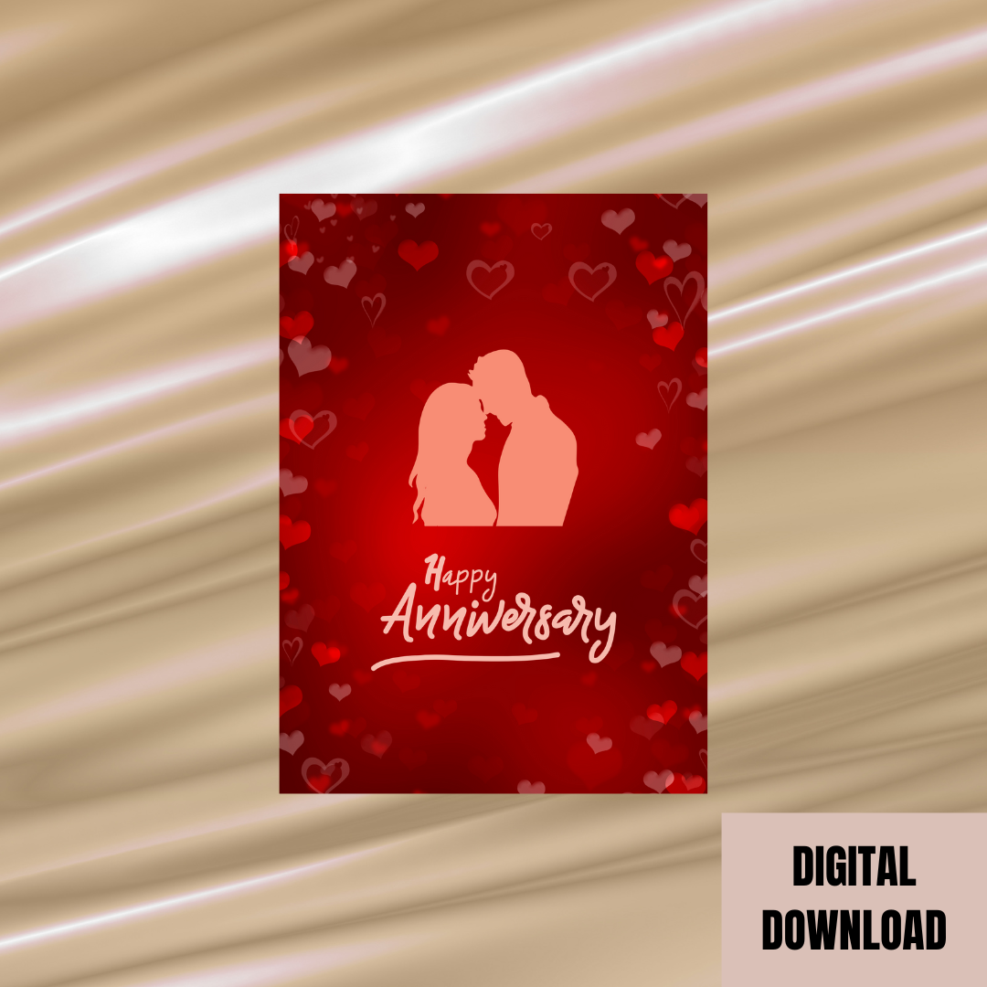 Beautiful Couple Anniversary Card