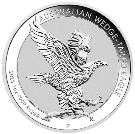 Australian Wedge-Tailed Eagle Silver Coin