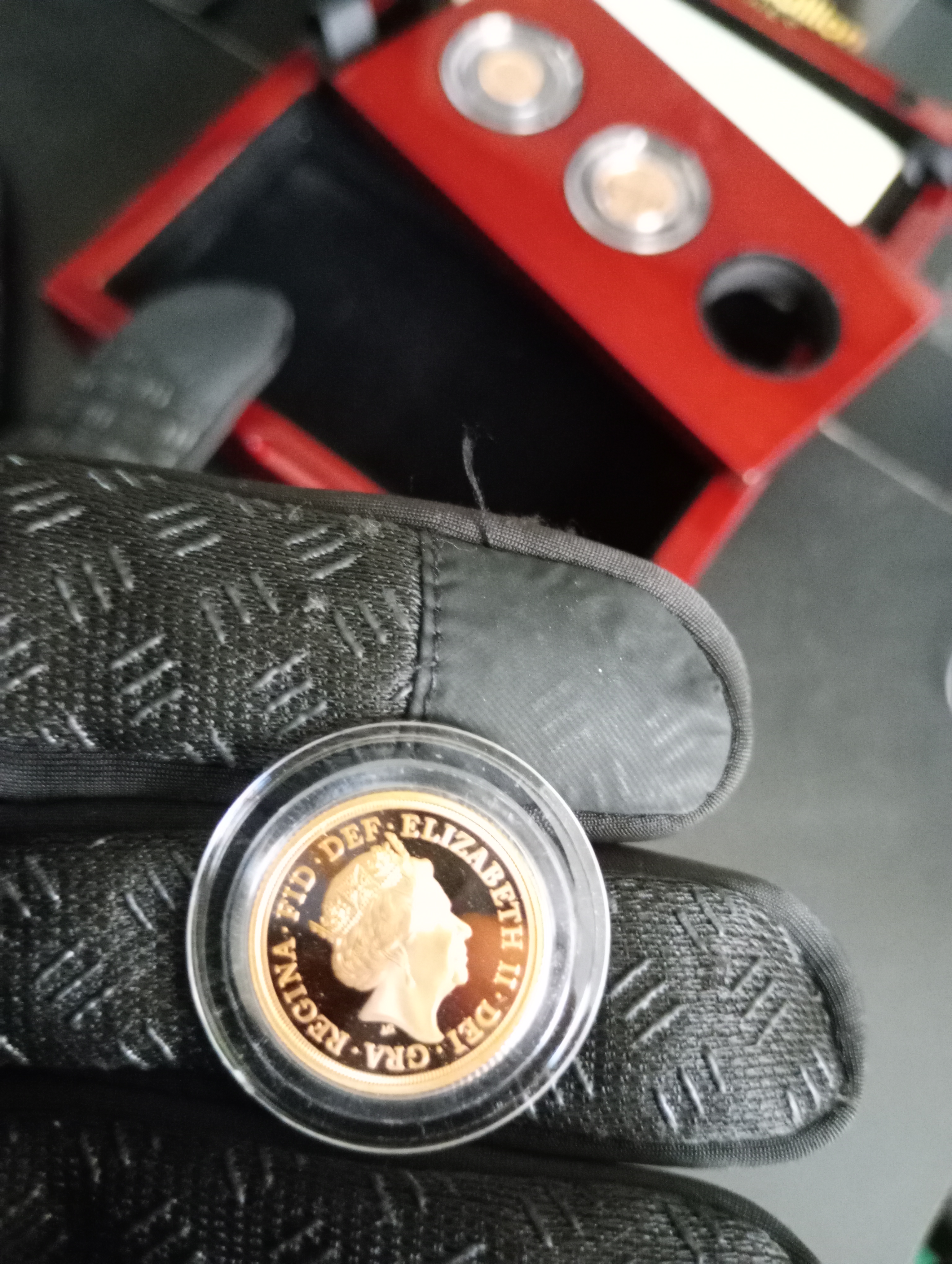 The Sovereign 2020 Three-Coin Gold Proof Set