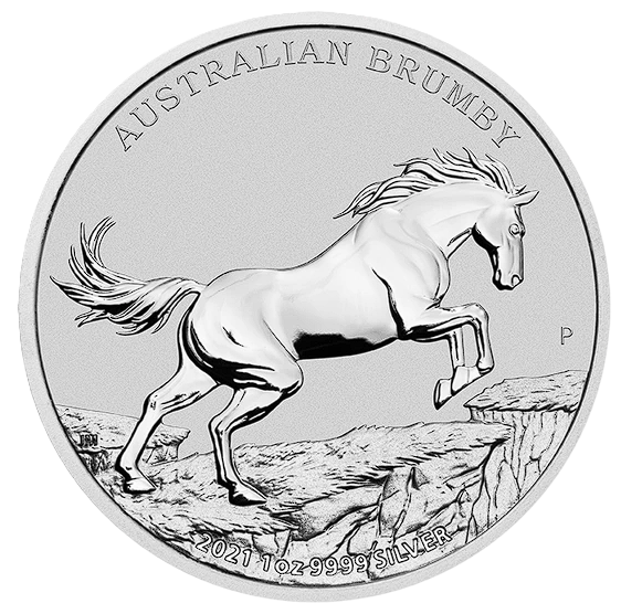 2021 Australian Brumby 1oz Silver Coin