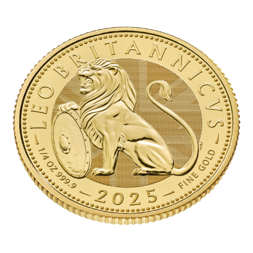 2025 Lion of Britain 1/4 oz Gold Coin