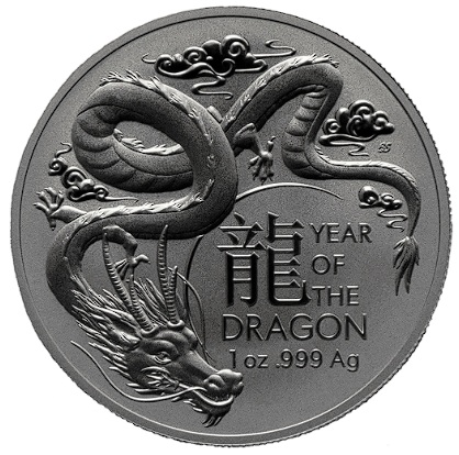 2024 Year of the Dragon Silver Coin - RAM