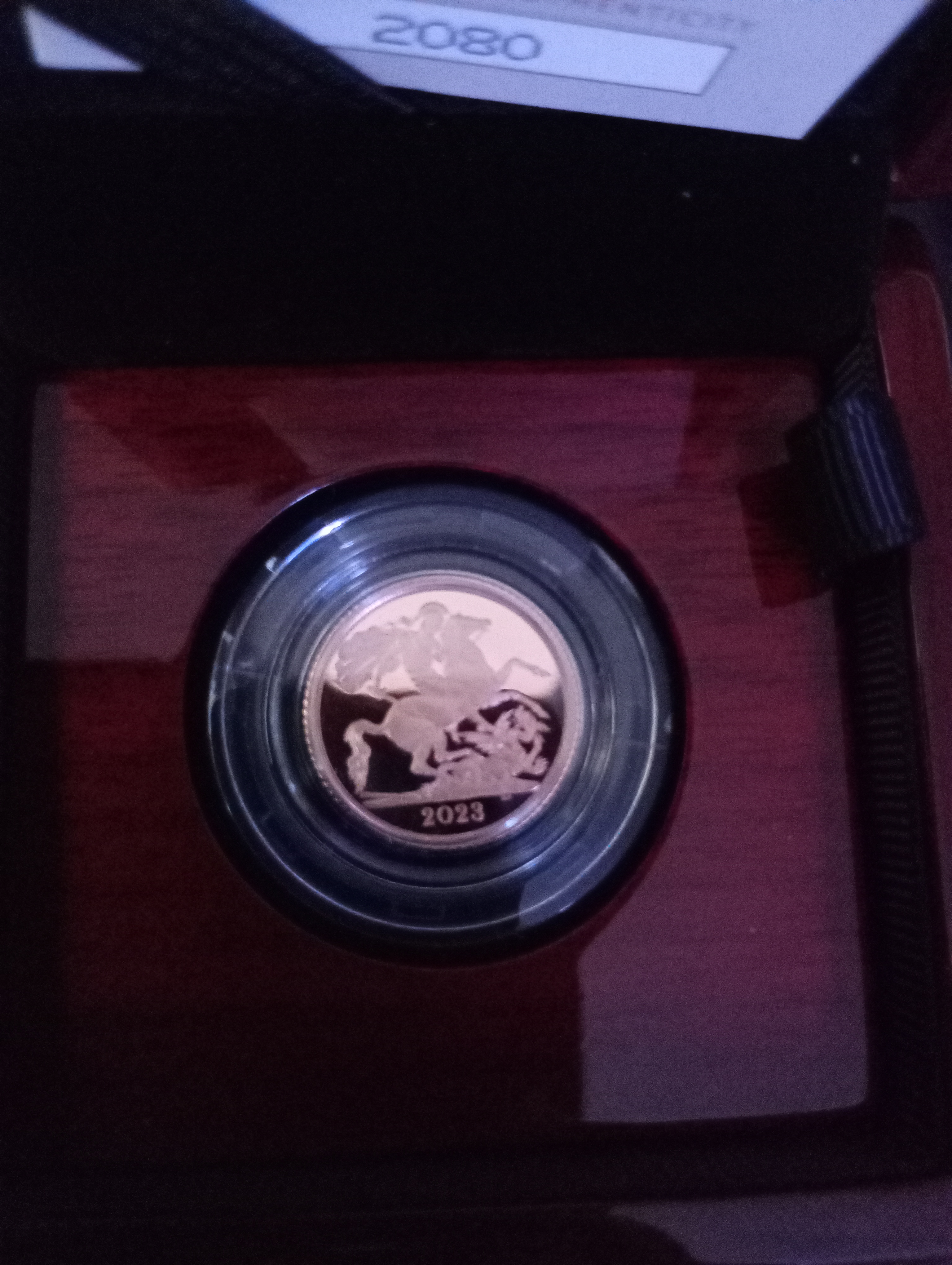 The Royal Mint King Charles iii Proof Coronation Half Sovereign