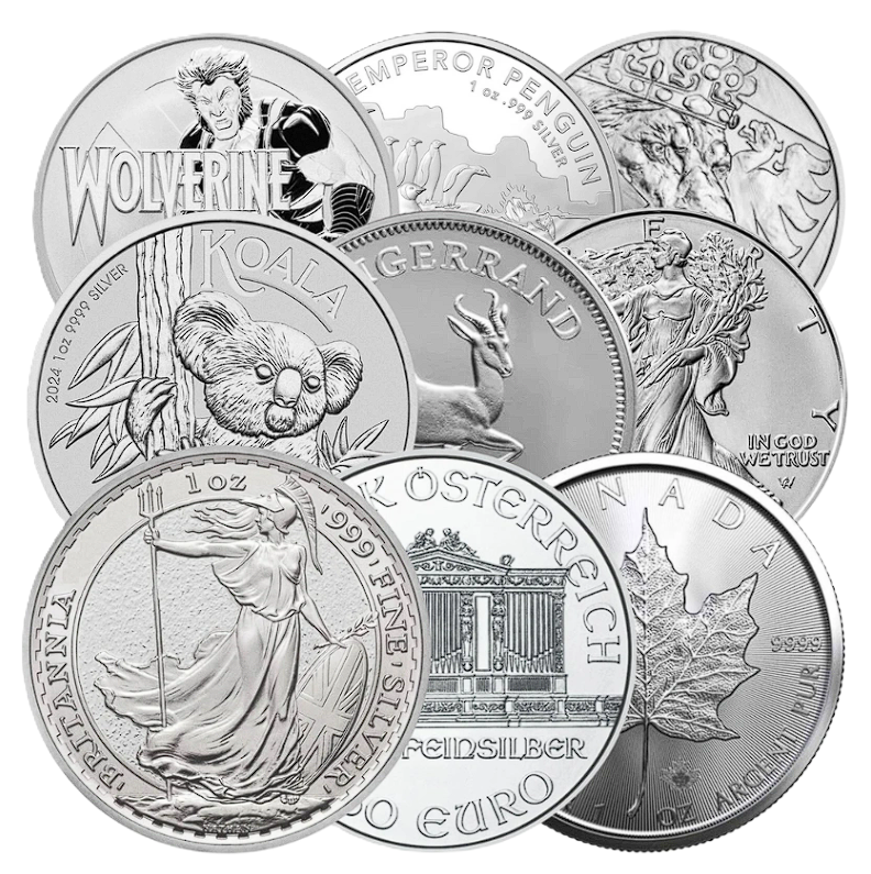 Best Value Silver 1 oz coins/bars