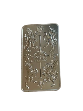 10oz Silver coronation bar