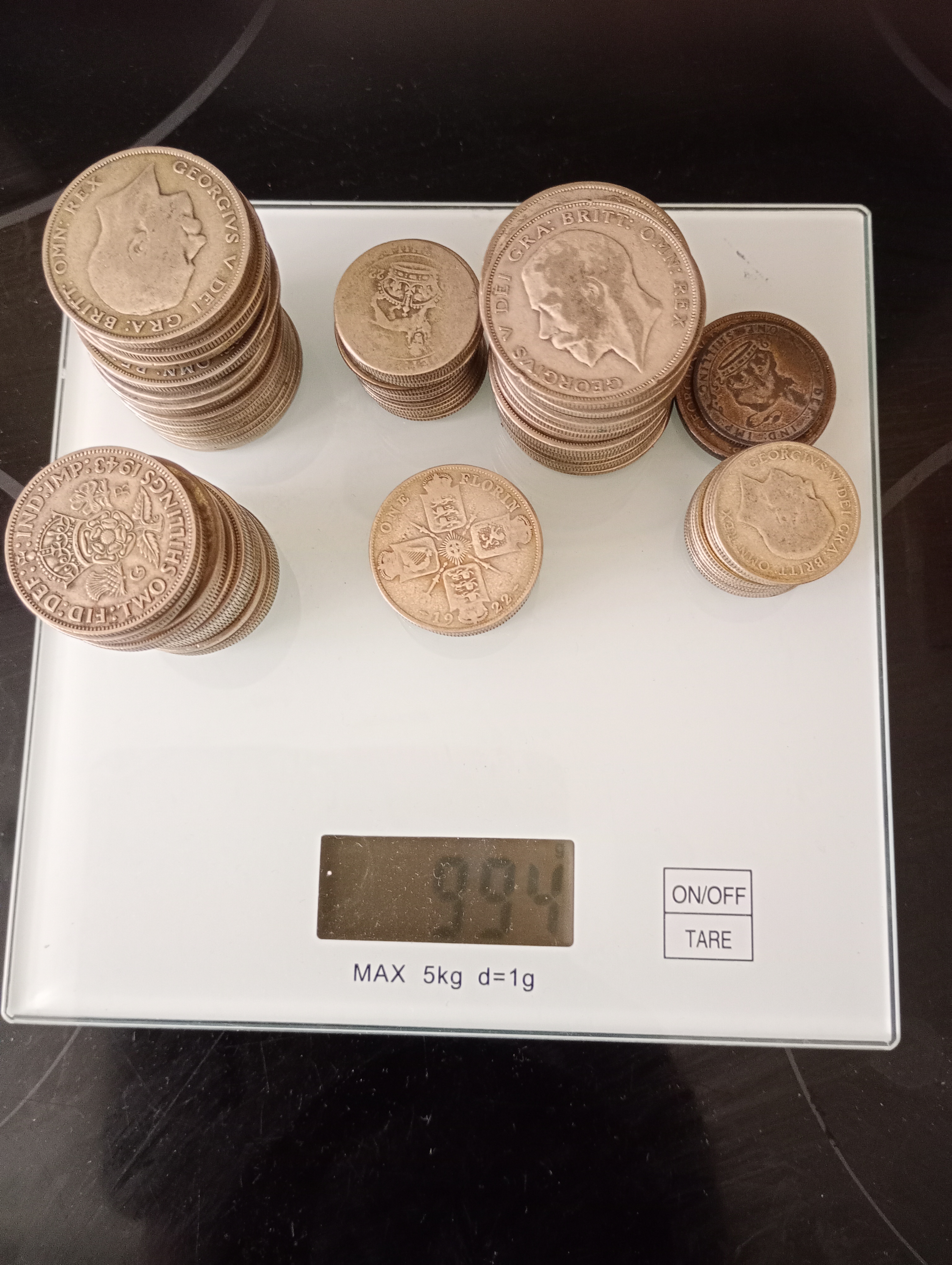 5oz of pure silver in Scrap Silver (925/500)